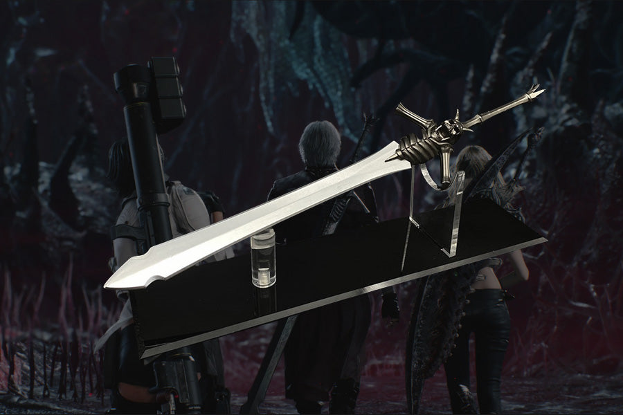 Rebellion Sword on the display stand