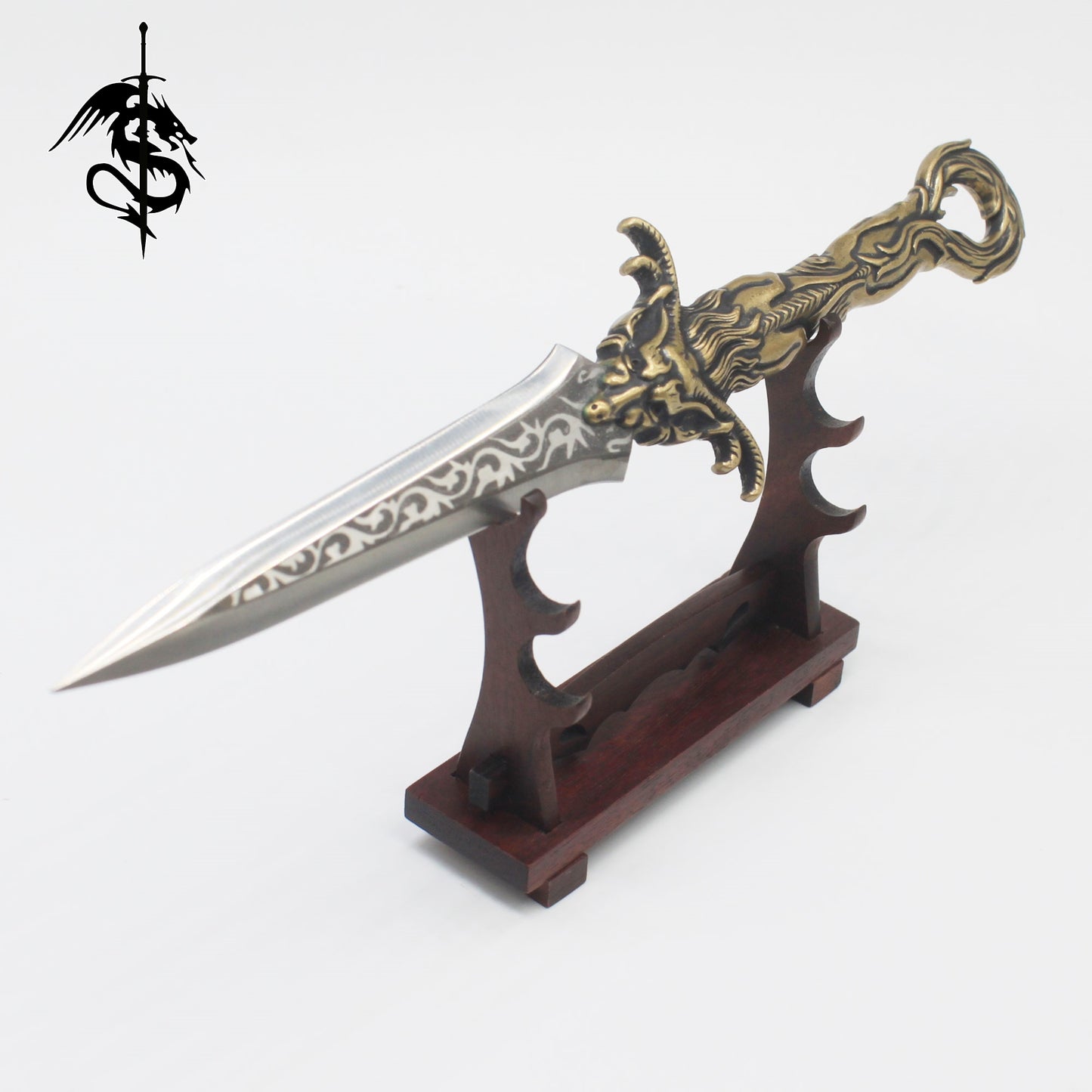 3-Layer Blood Sandalwood High-End Wooden Display Stand