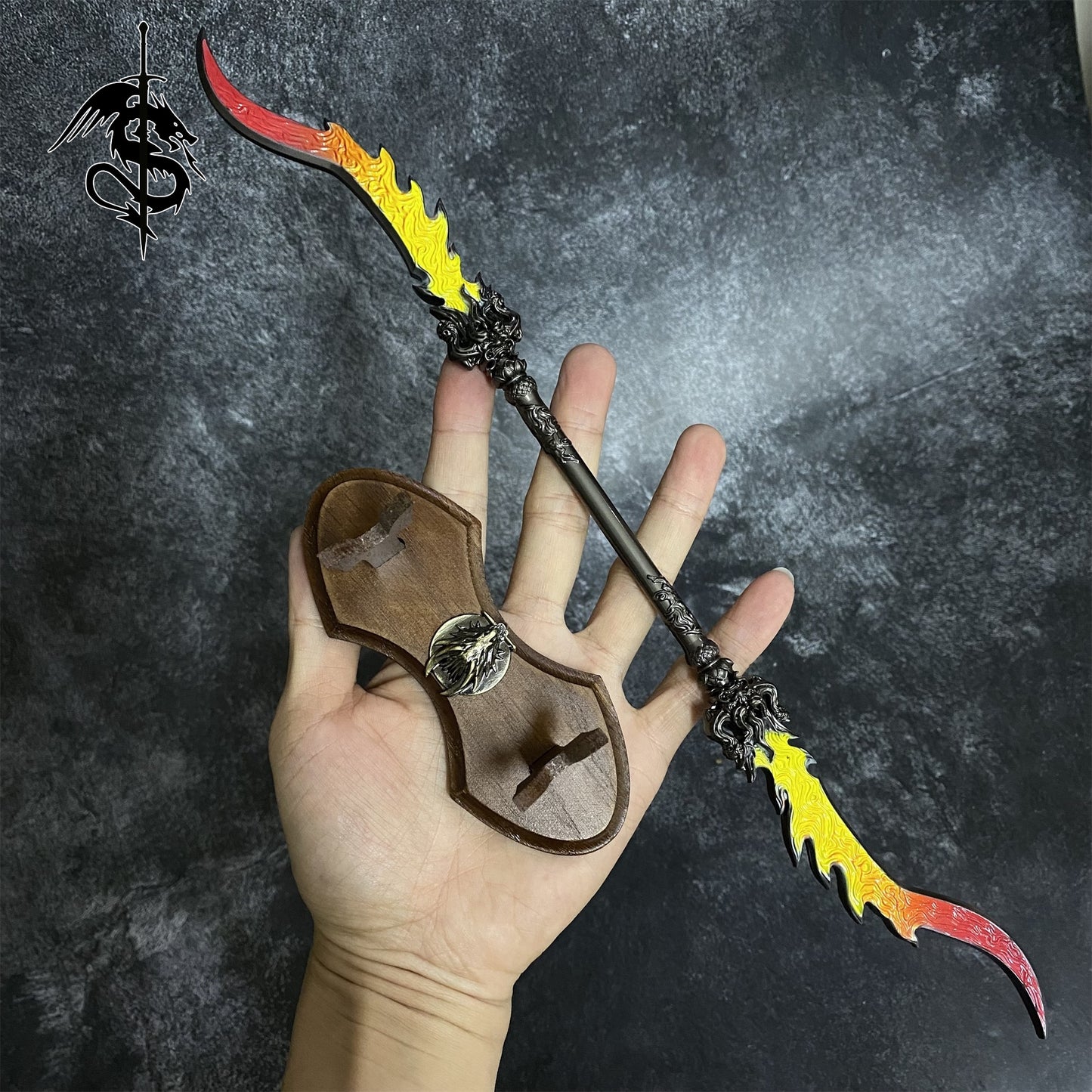 Black Myth :Wukong Guangzhi's Dual Blade Metal Replica