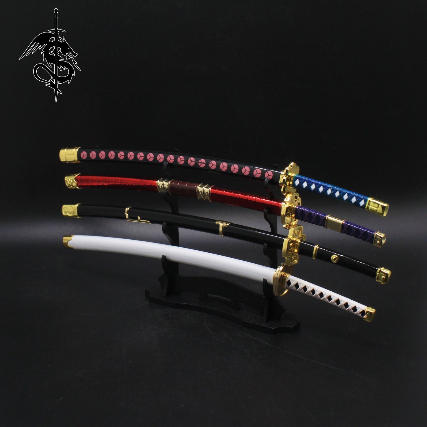 4-layer Wooden Stand Miniature Display Holder