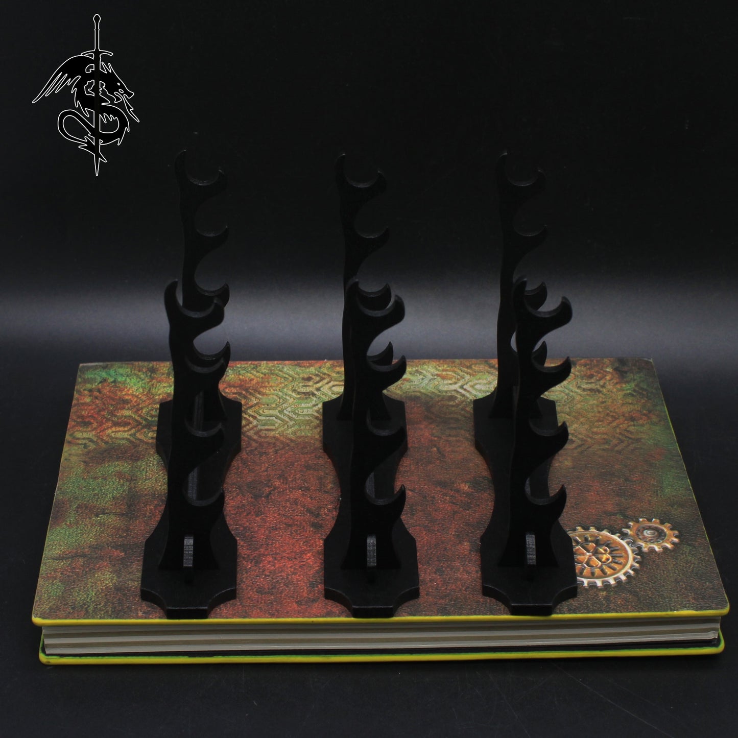 4-layer Wooden Stand Miniature Display Holder