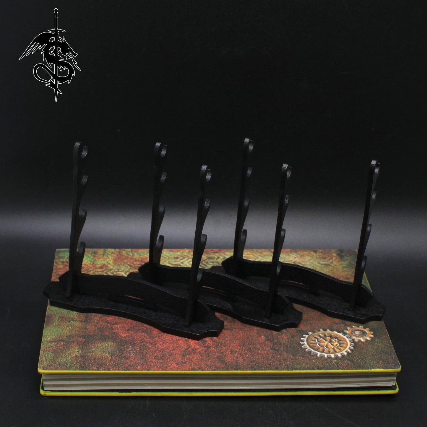 4-layer Wooden Stand Miniature Display Holder