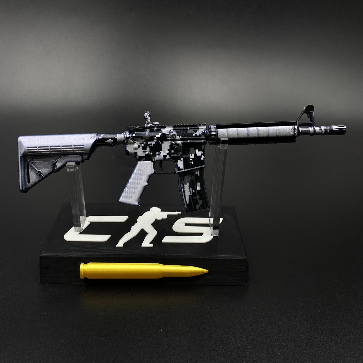 CS Hot Skin M4A4 Urban DDPAT Miniature Mini Metal Replica For Collectible