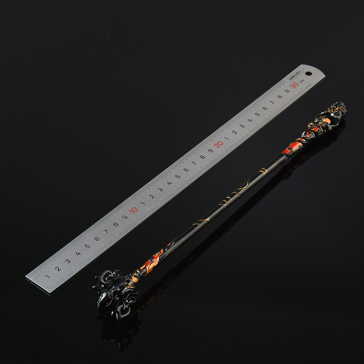Liu'er Mihou Golden Cudgel Metal Replica | Game Collectible Prop