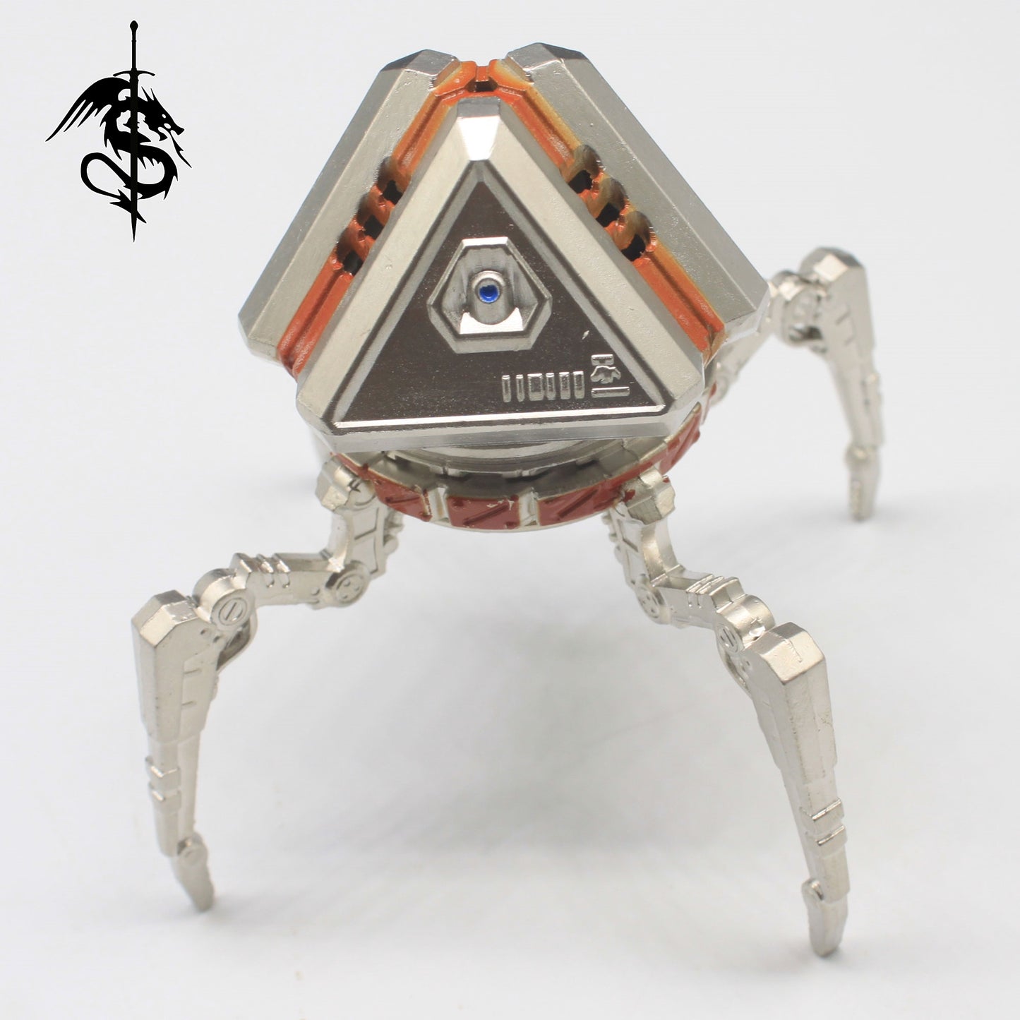 Glowing Heirloom Loot Robot Metal Figure Display