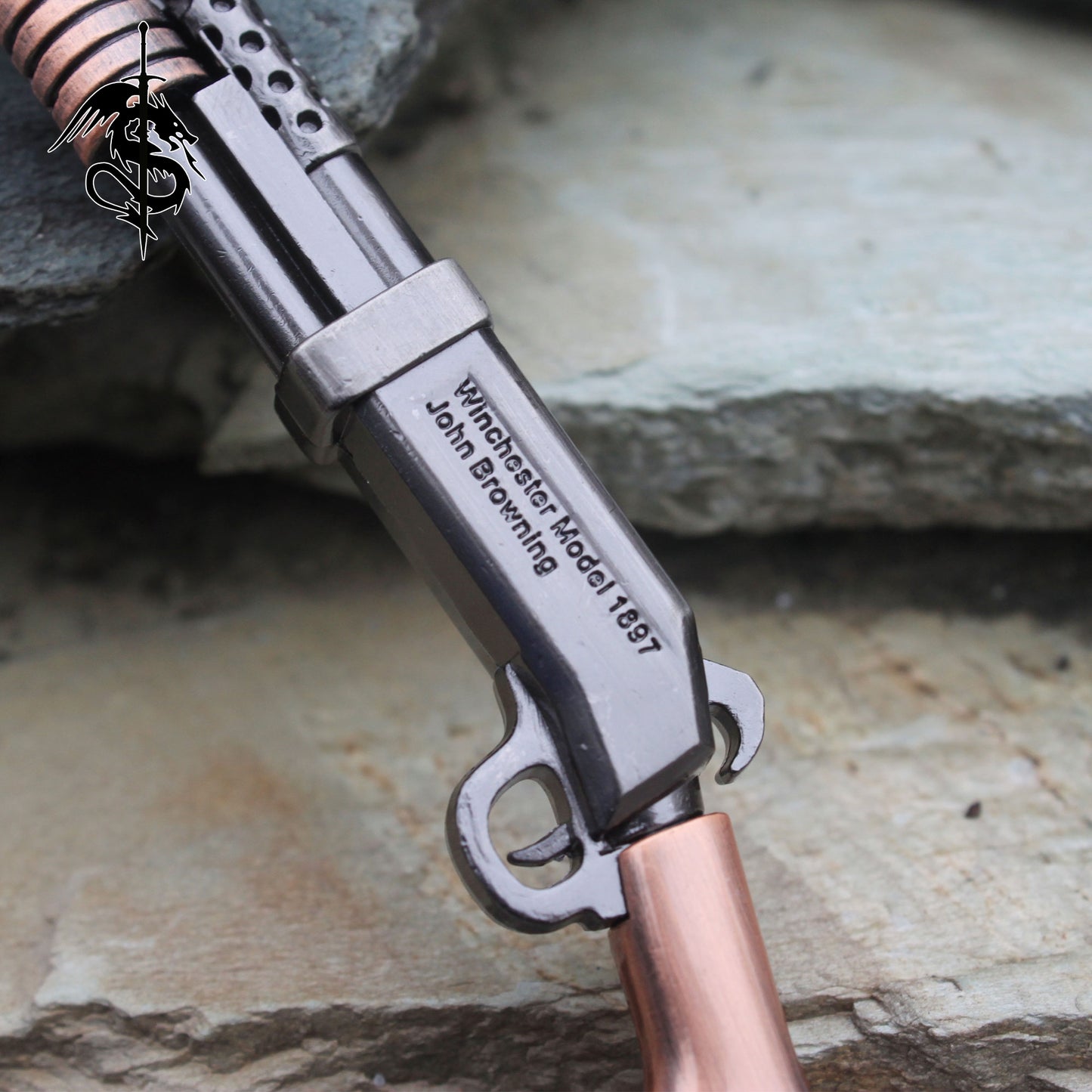 S1897 Shotgun Winchester 1897 Hunting Gun Metal Replica