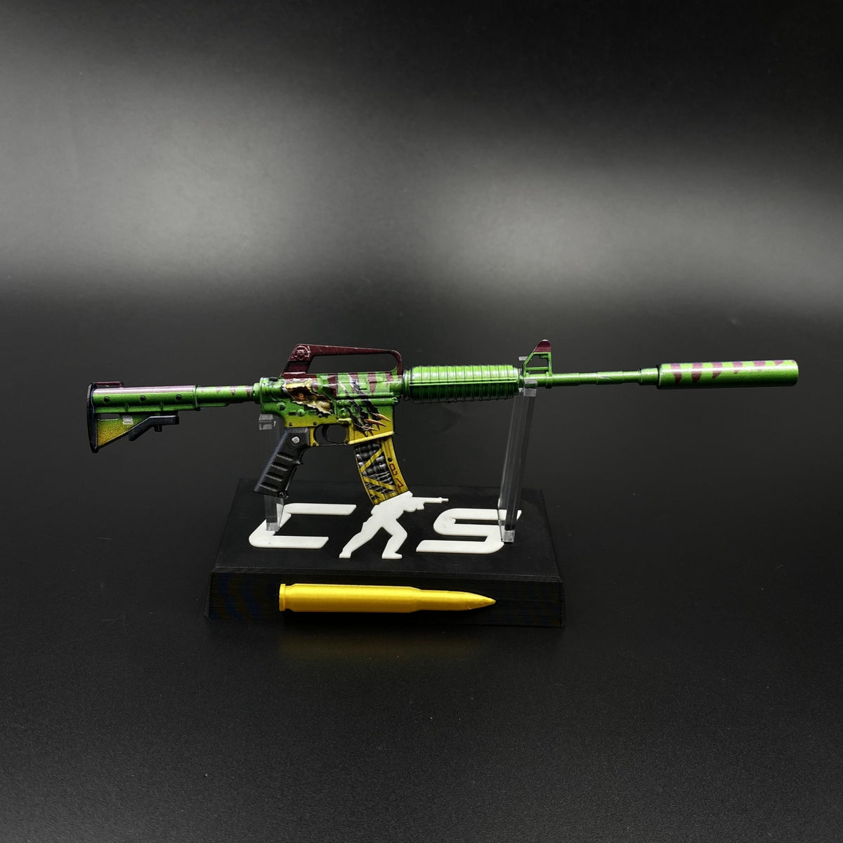 CS2 Game Peripheral - Emphorosaur-S M4A1-S Metal Replica Game Prop Collectible