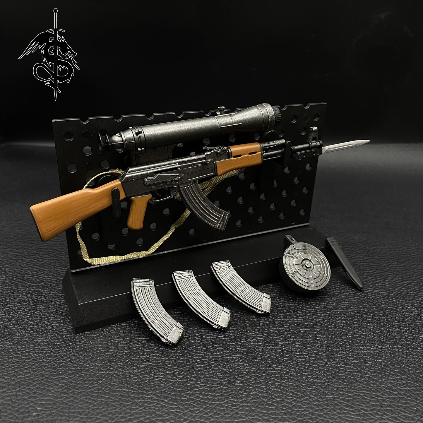 One-Sixth AK-47 Replica Small Avtomat Kalashnikova Rifle Professional