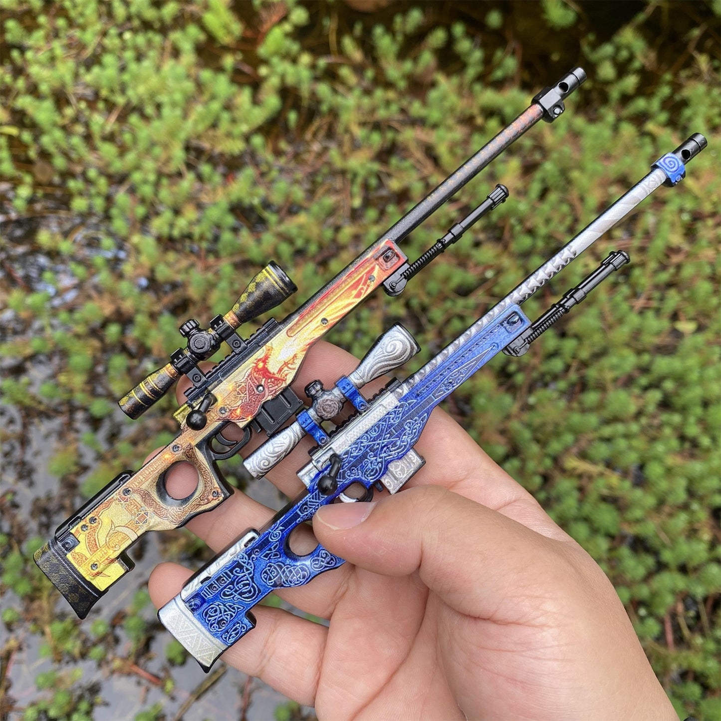 Dragon Lore & Gungnir AWP Metal Miniature