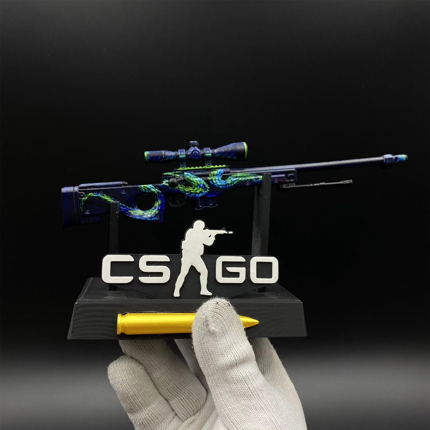 Hot Skin CS2 AWP Miniature Printstream Oni Taiji Asiimov Lore Gungnir Atheris Small Gun
