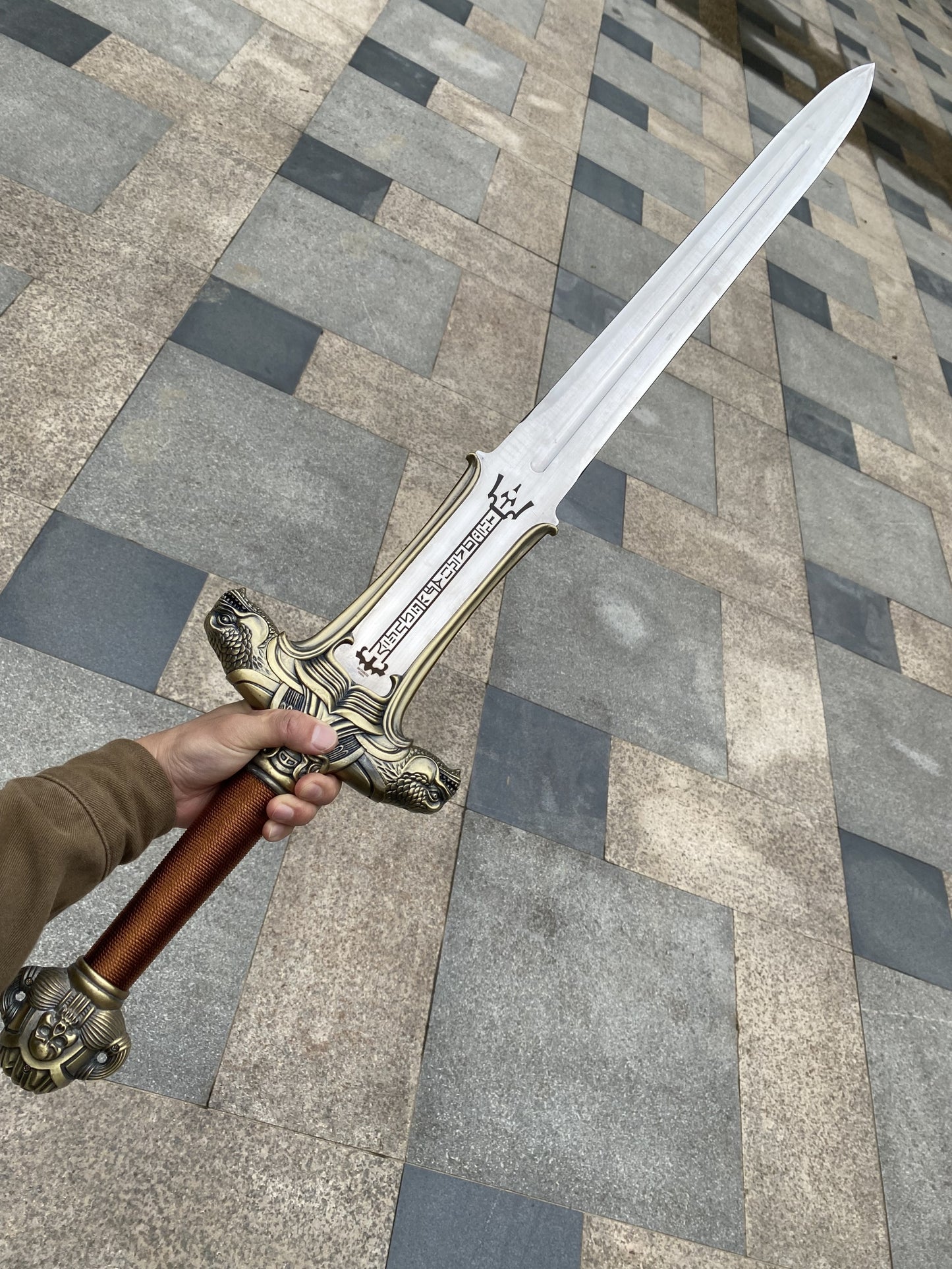 Atlantean Sword Life-Size Steel Replica