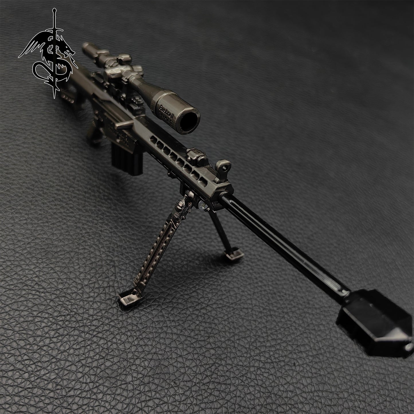 Metal Barrett M82A1 Sniper Rifle Gun Alloy Gun Model