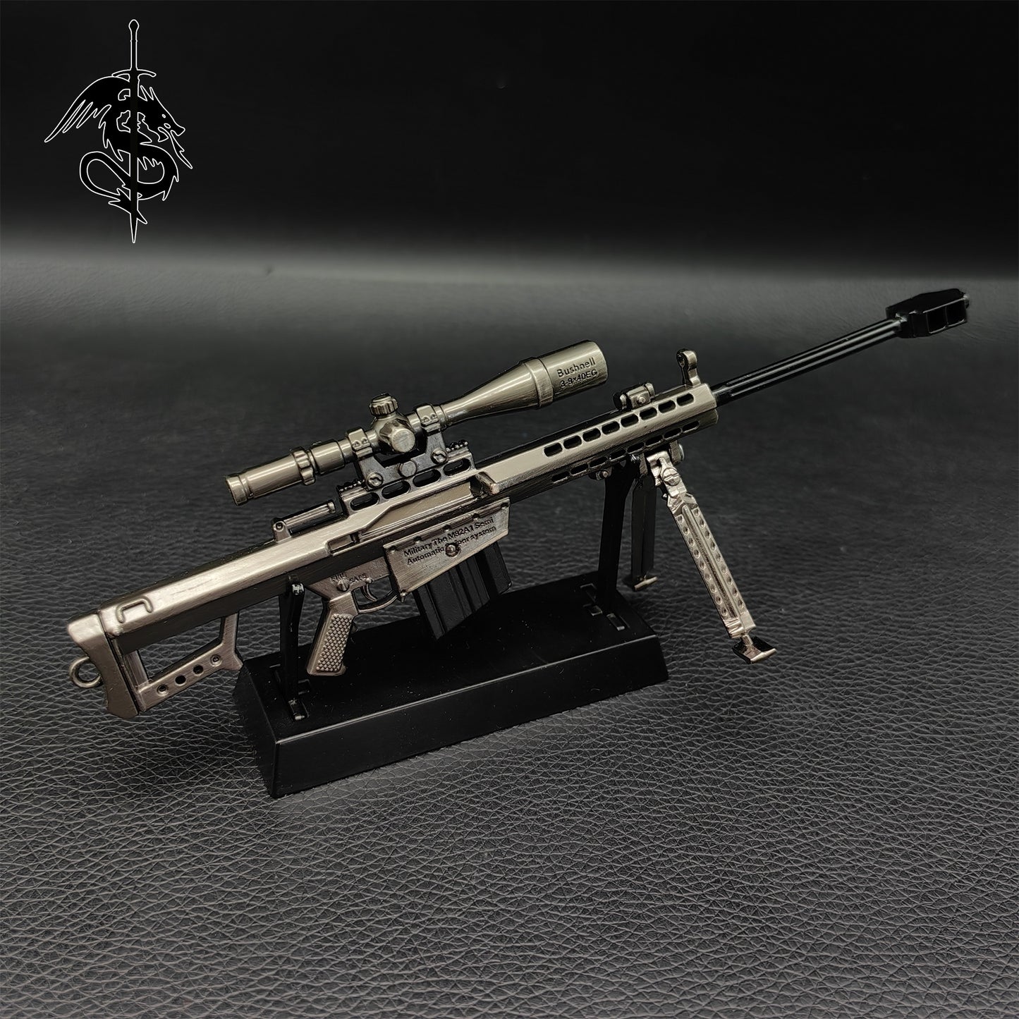 Metal Barrett M82A1 Sniper Rifle Gun Alloy Gun Model