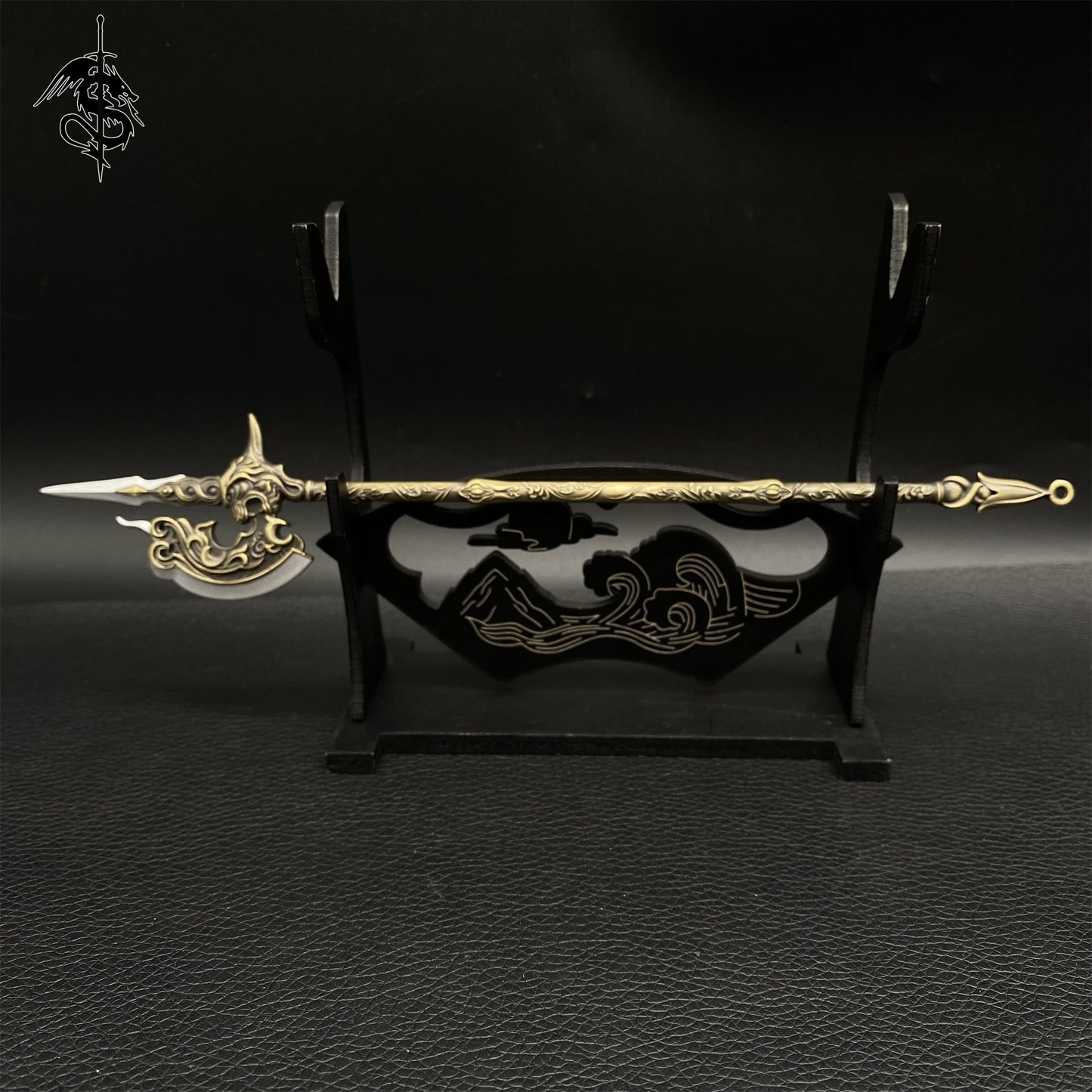Ancient Chinese Cold Weapon Battle-axe Metal Replica