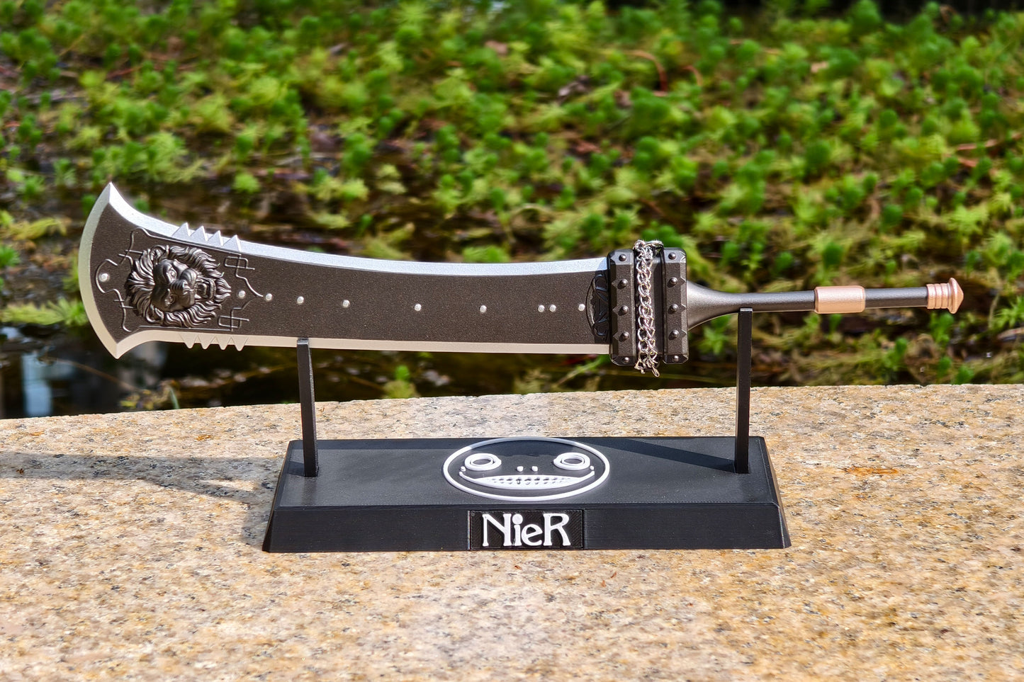 Nier 2B Beastlord Sword Miniature - Metal Game Collectibles