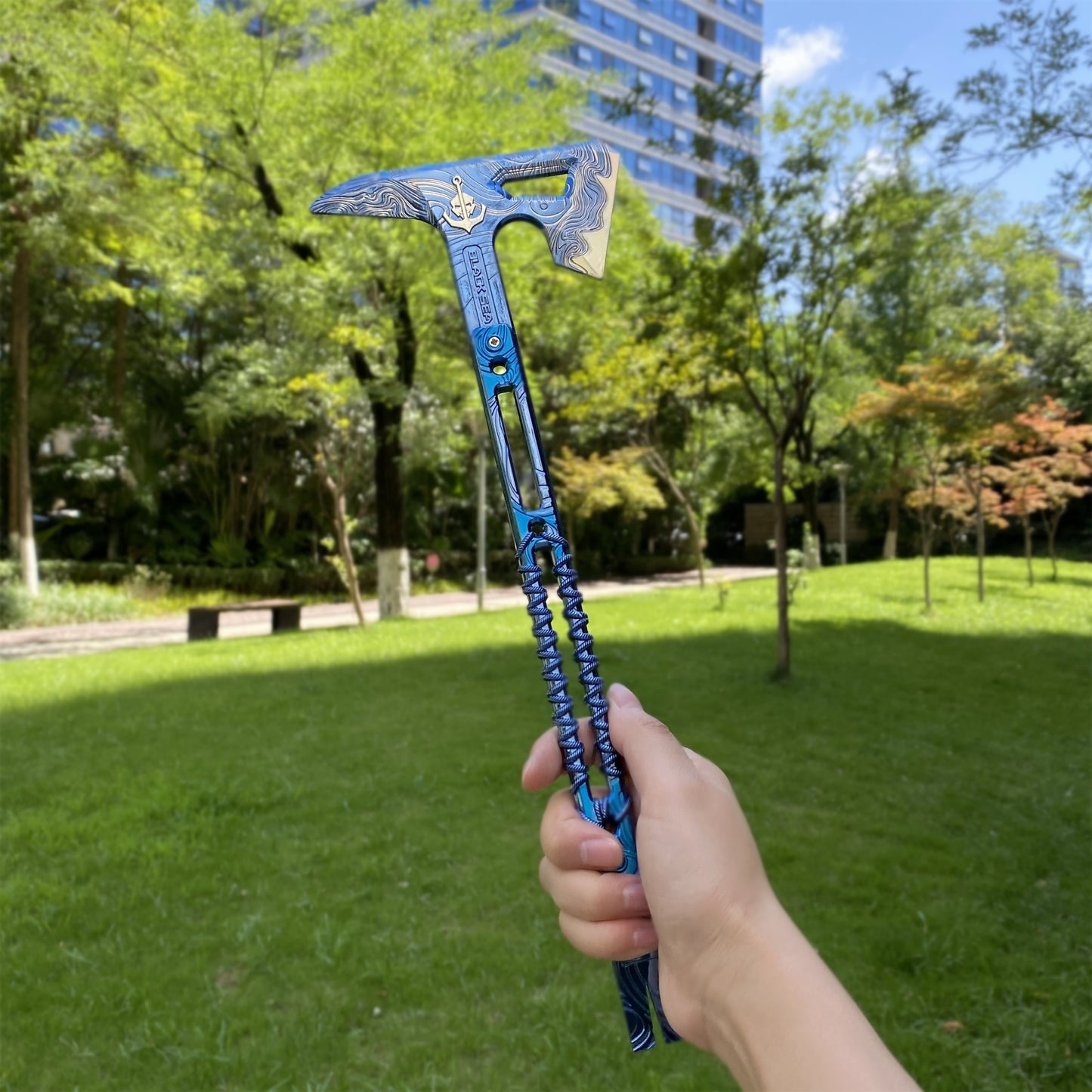 Mini Black Sea Tactical Axe Metal Replica