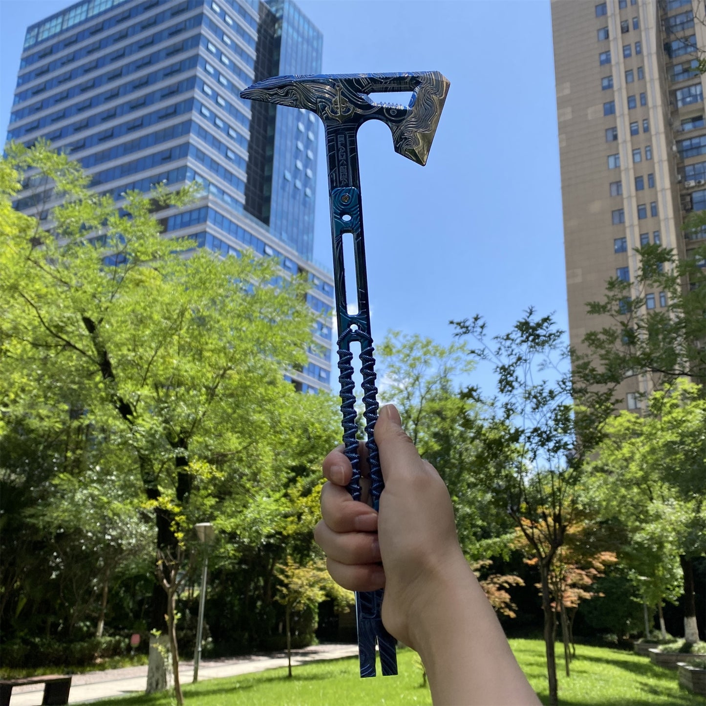 Mini Black Sea Tactical Axe Metal Replica