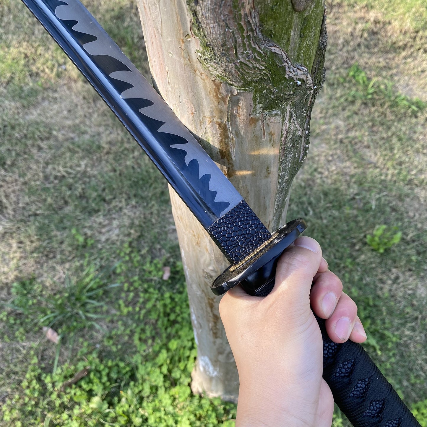 Hand-forged Japanese Katana-Black Dragon's Fang