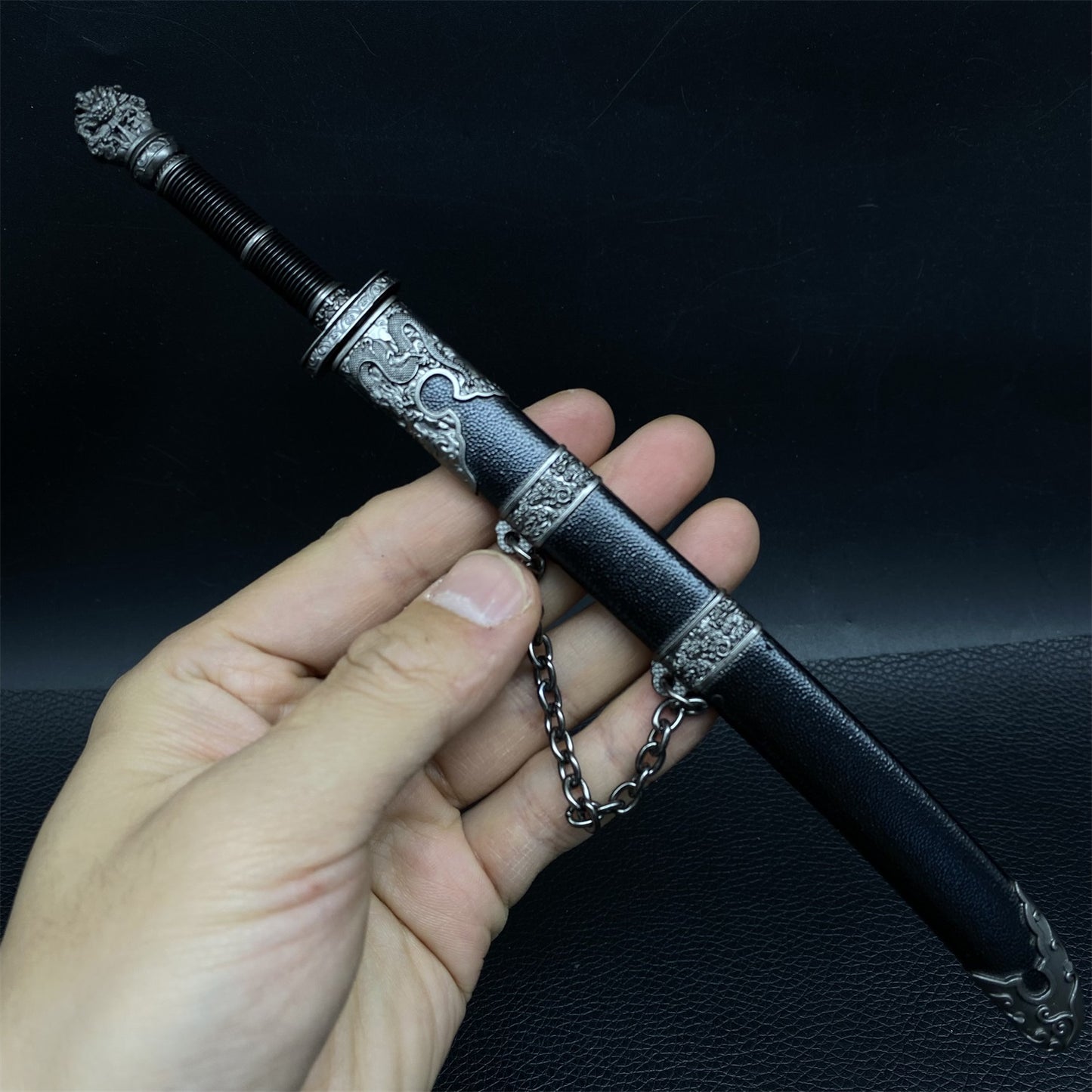 The Lost Tomb Black Gold Ancient Knife Metal Replica