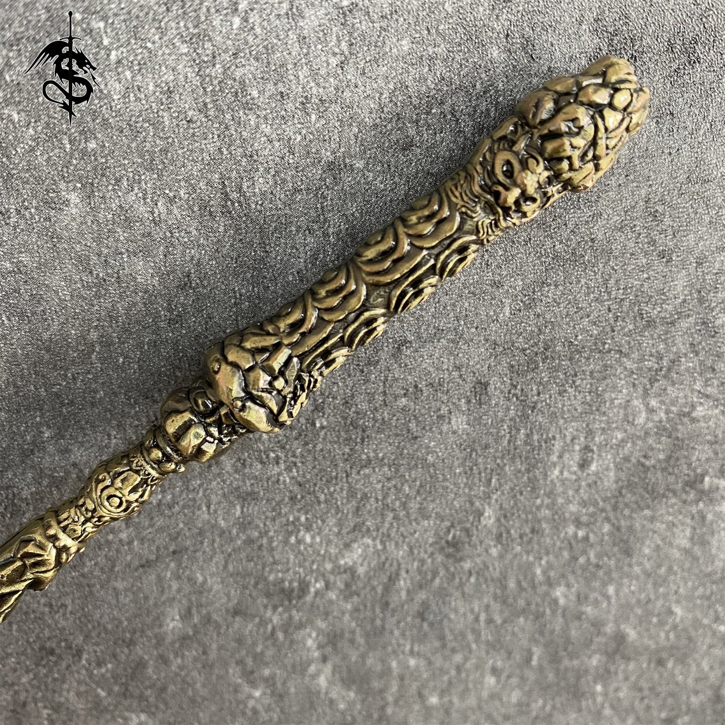 Black Myth :Wukong Bar 8.7'' Wind Bear Staff Metal Replica