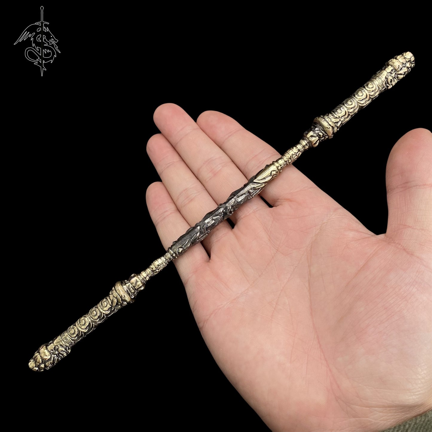 Black Myth :Wukong Bar 8.7'' Wind Bear Staff Metal Replica