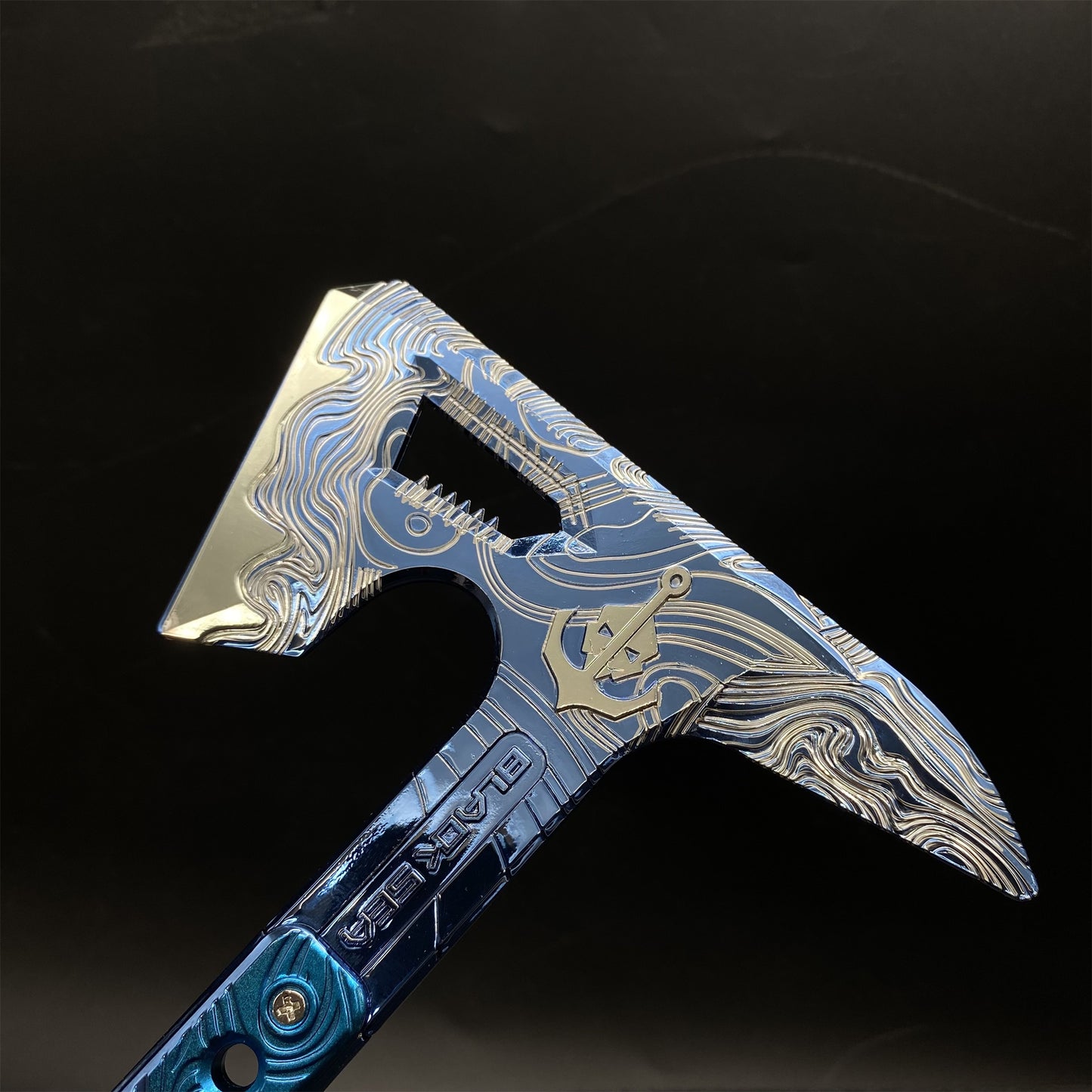 Mini Black Sea Tactical Axe Metal Replica