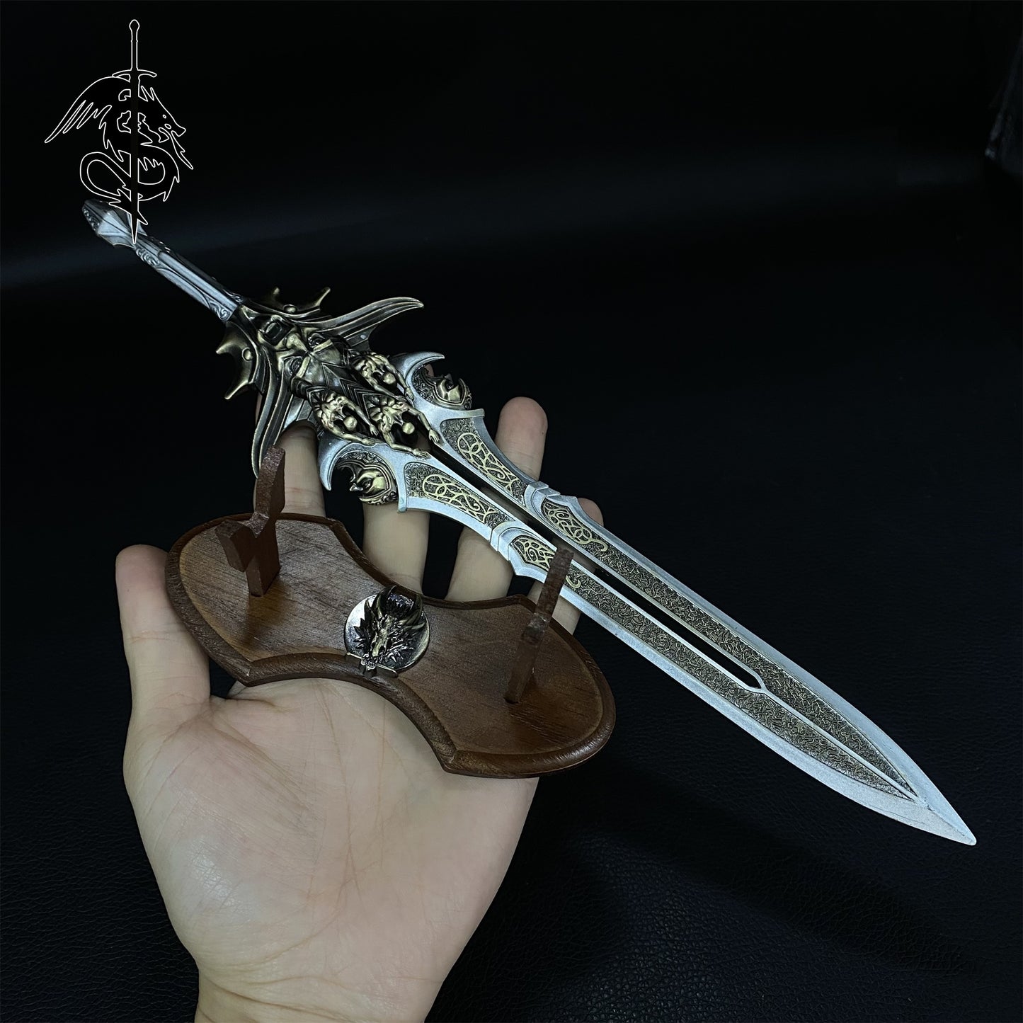 Silver Blade Of Olympus Metal Replica 30CM/11.8" USA Stock