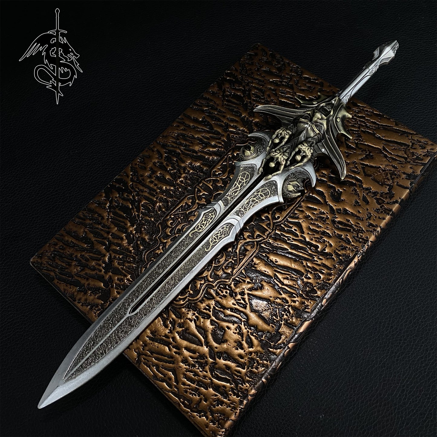 Silver Blade Of Olympus Metal Replica 30CM/11.8" USA Stock