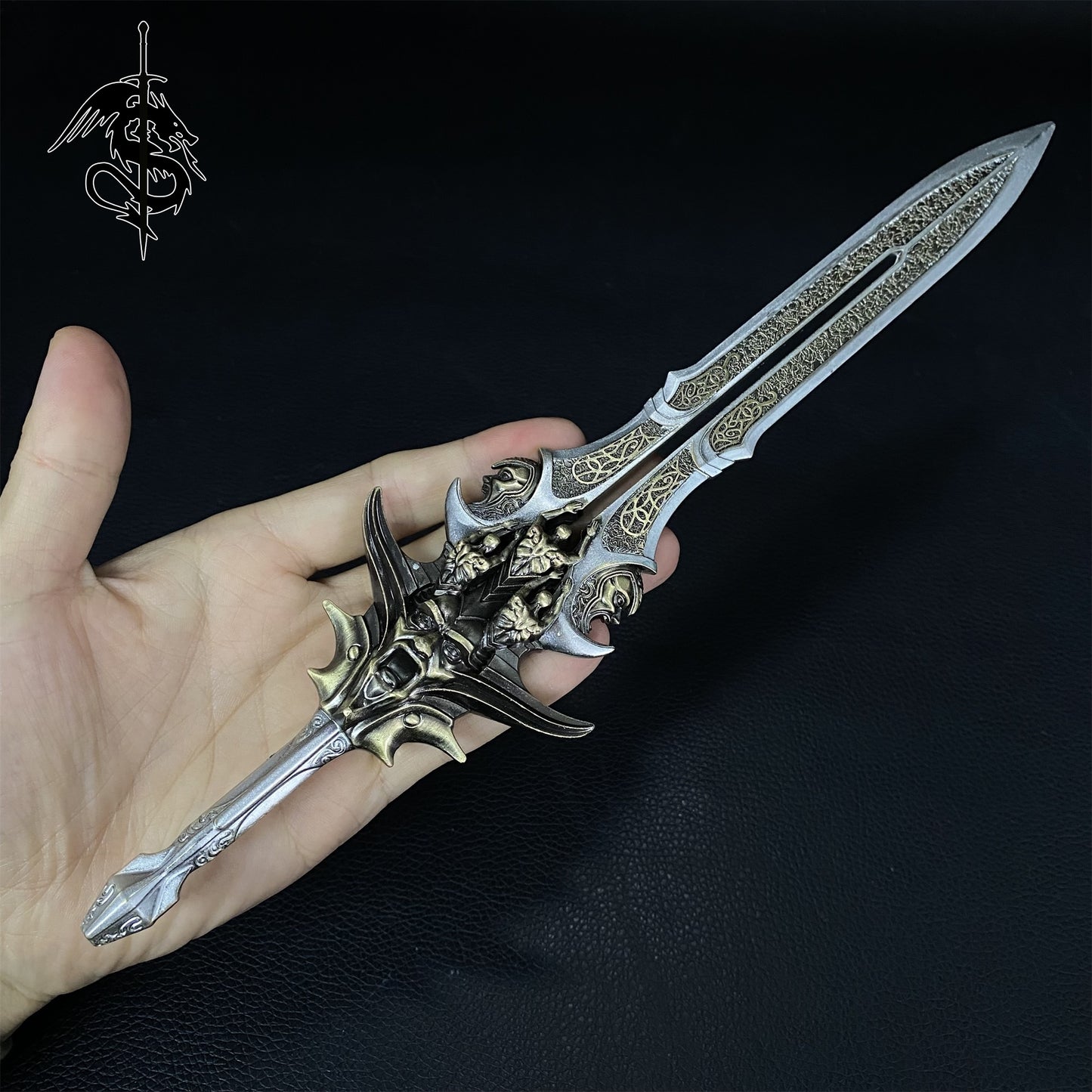 Silver Blade Of Olympus Metal Replica 30CM/11.8" USA Stock