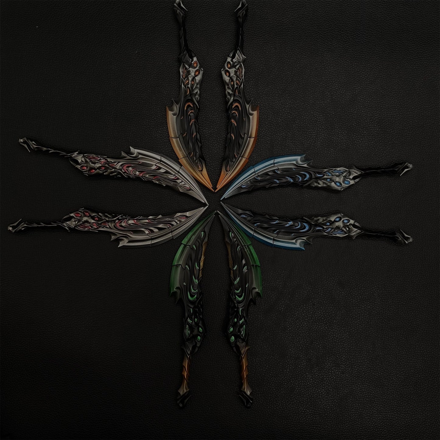 Metal Blades of Primordia Weapons 4 Colors