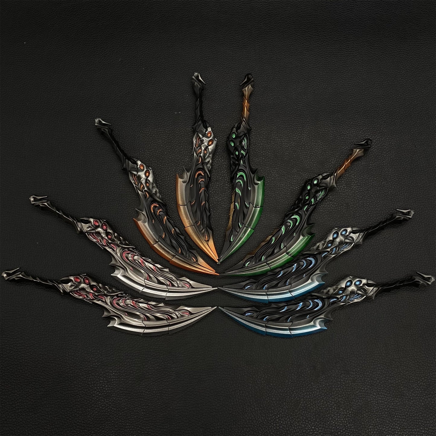 Metal Blades of Primordia Weapons 4 Colors
