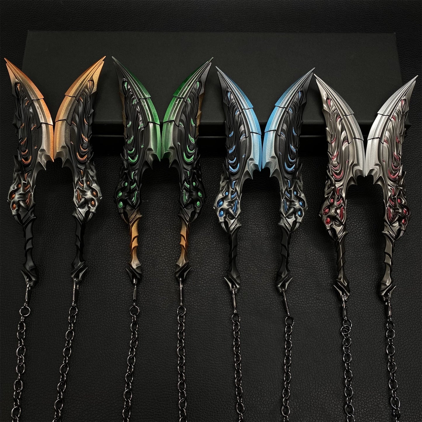 Metal Blades of Primordia Weapons 4 Colors
