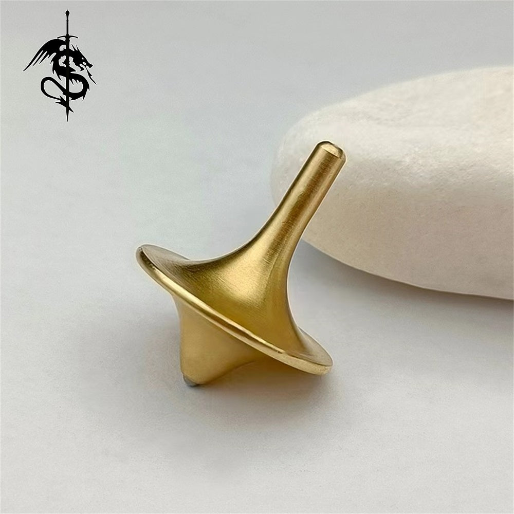Brass Rotating Fingertip Fidget Spinner