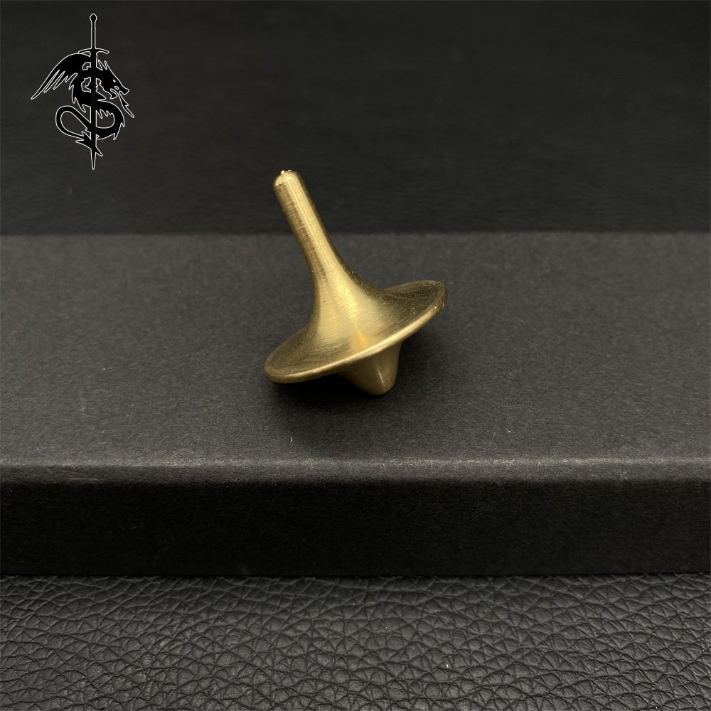Brass Rotating Fingertip Fidget Spinner