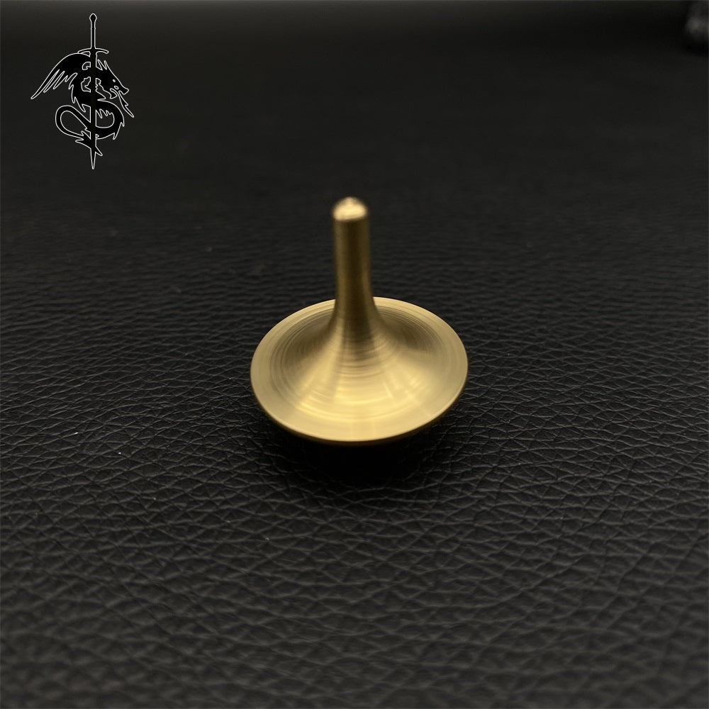 Brass Rotating Fingertip Fidget Spinner