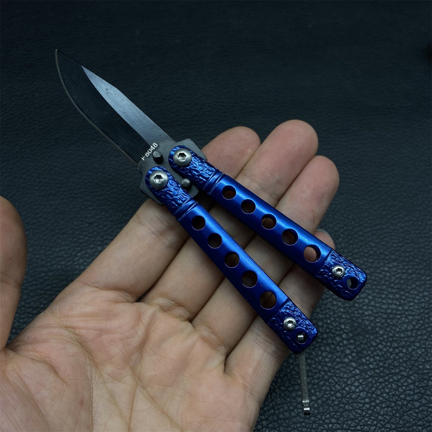 High-End Steel Mini Butterfly Knife Creative EDC Tool Knife 8CM/3.2"