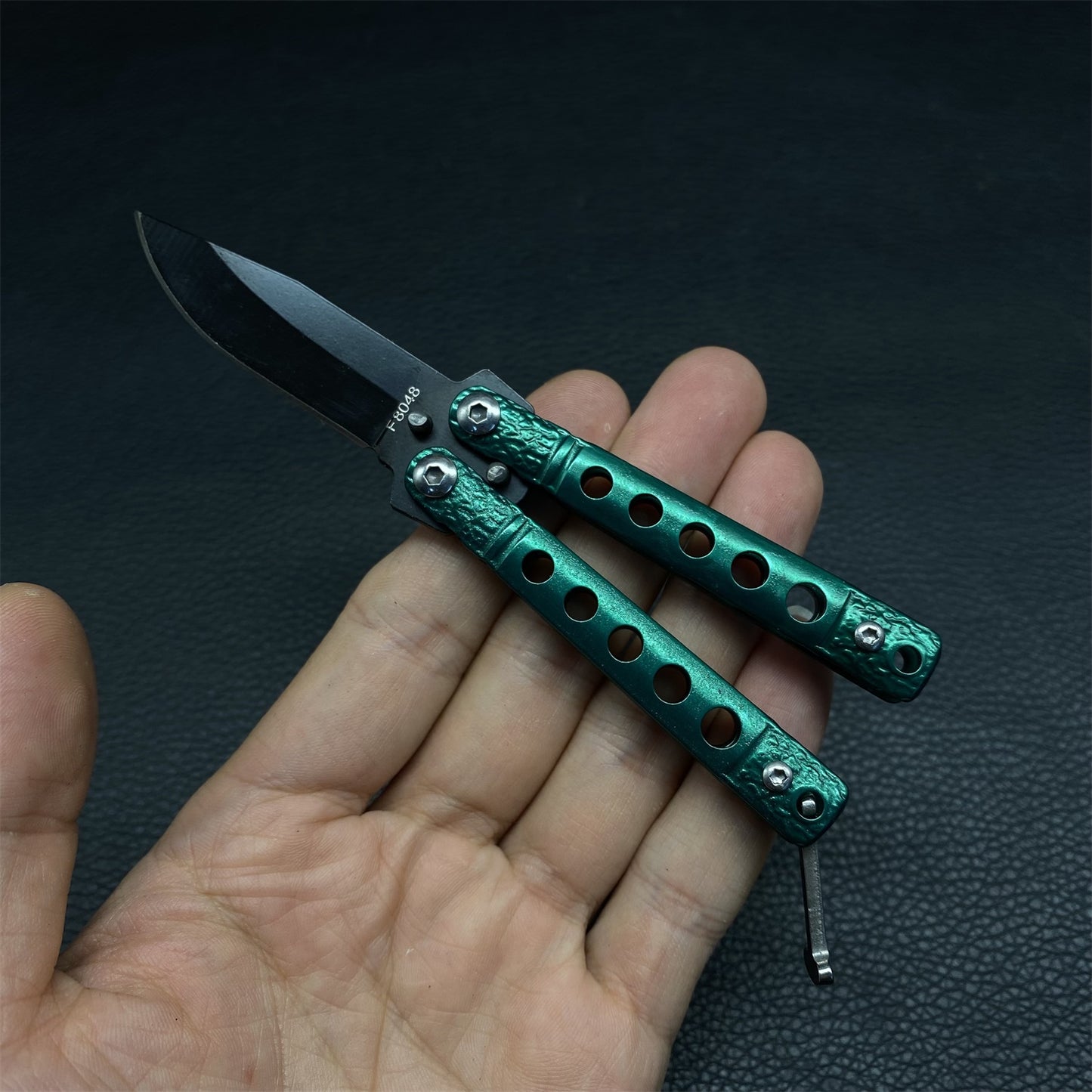 High-End Steel Mini Butterfly Knife Creative EDC Tool Knife 8CM/3.2"