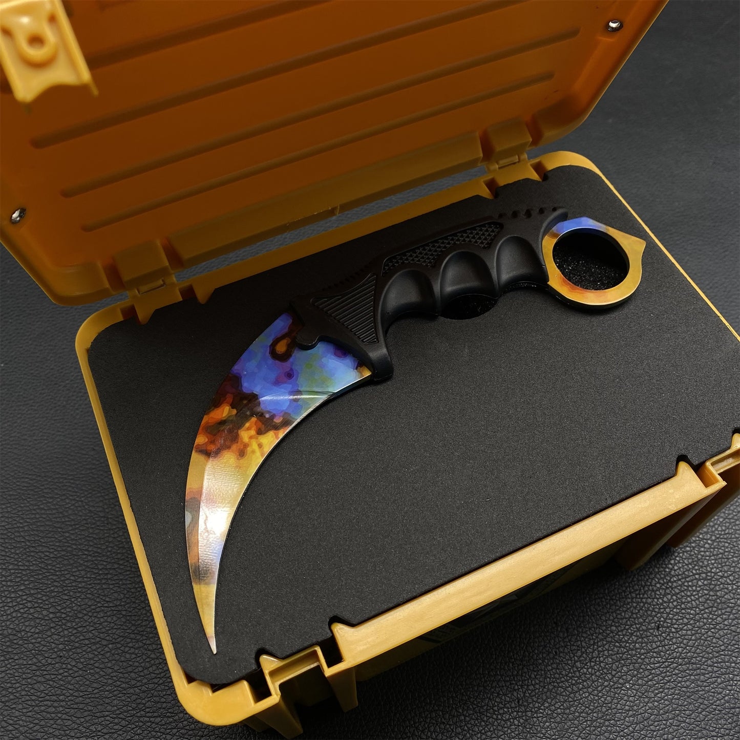 CSGO Style Karambit Knife with Storage Case