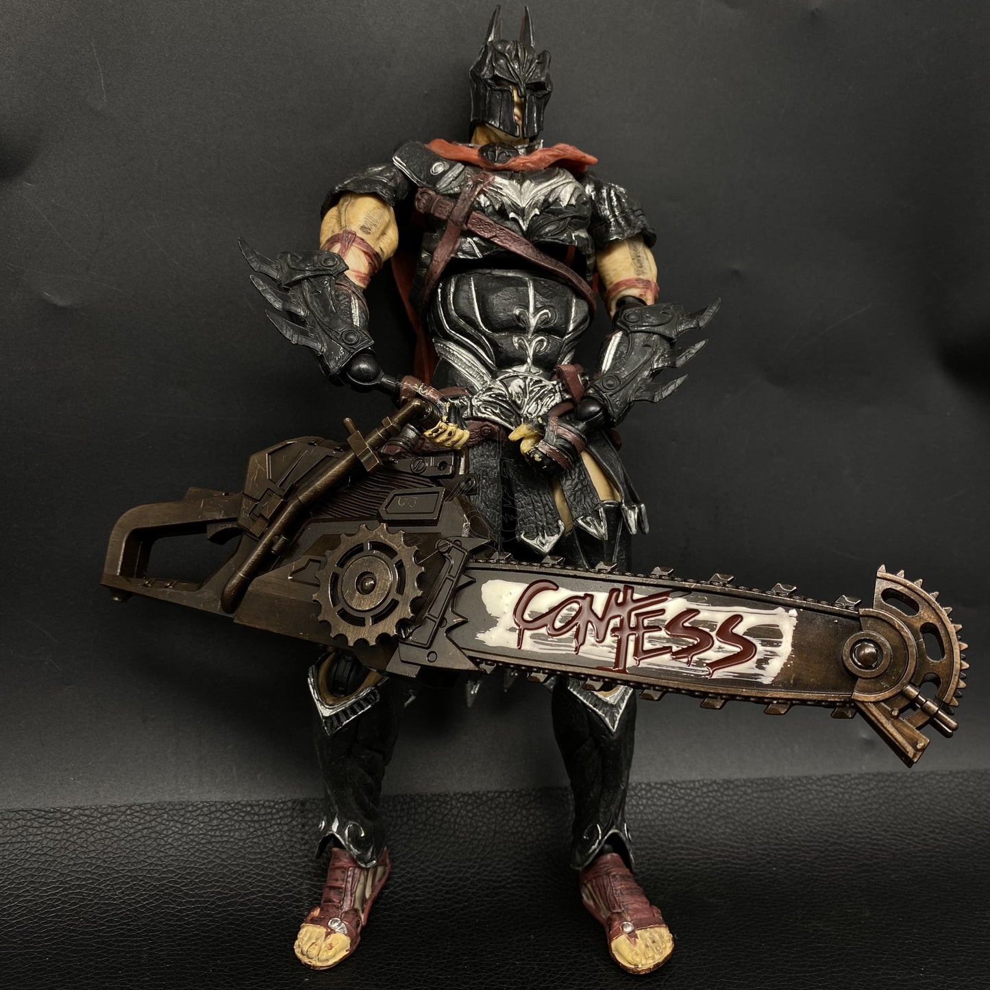 DF Game Two Handed Chainsaw Weapon Metal Replica