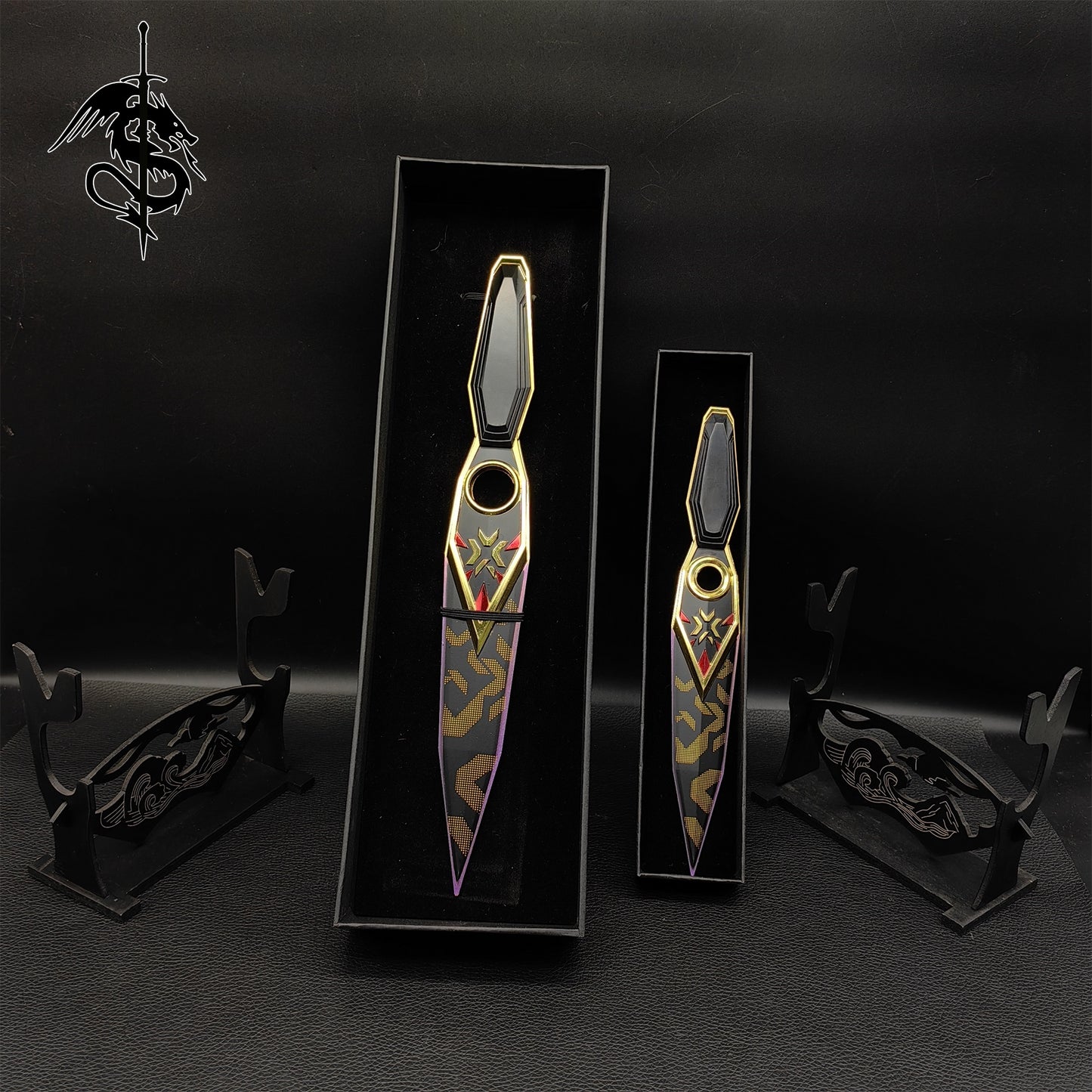 Champions 2023 Kunai 11'' 8.7'' Replicas 2 In 1 Pack