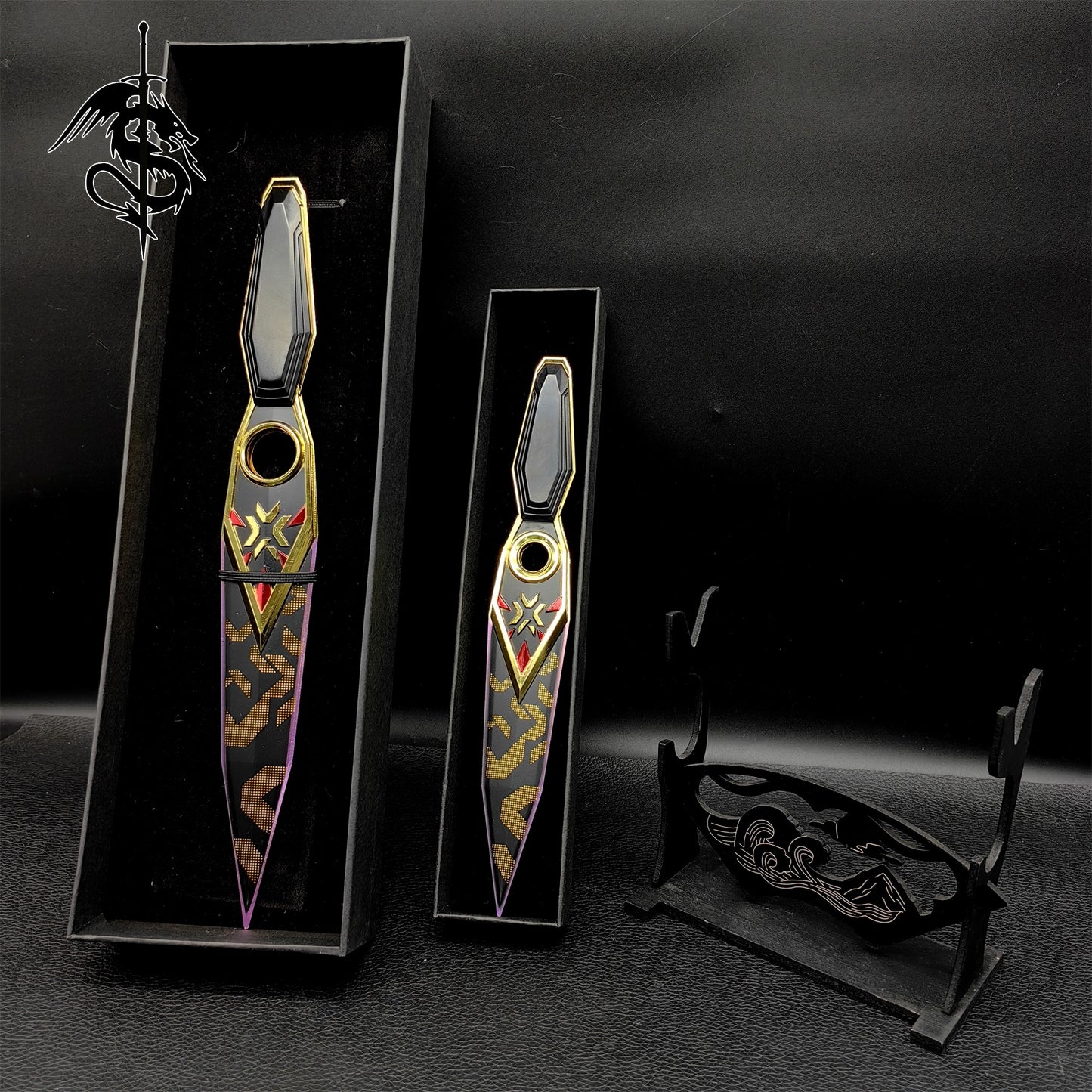 Champions 2023 Kunai 11'' 8.7'' Replicas 2 In 1 Pack
