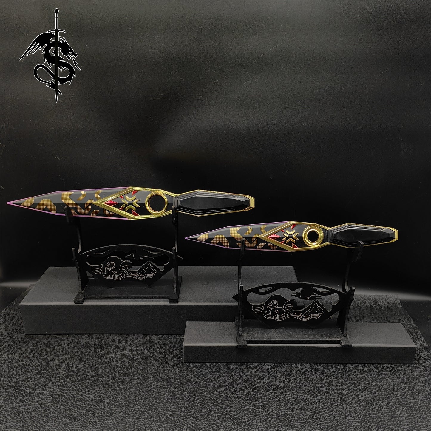Champions 2023 Kunai 11'' 8.7'' Replicas 2 In 1 Pack