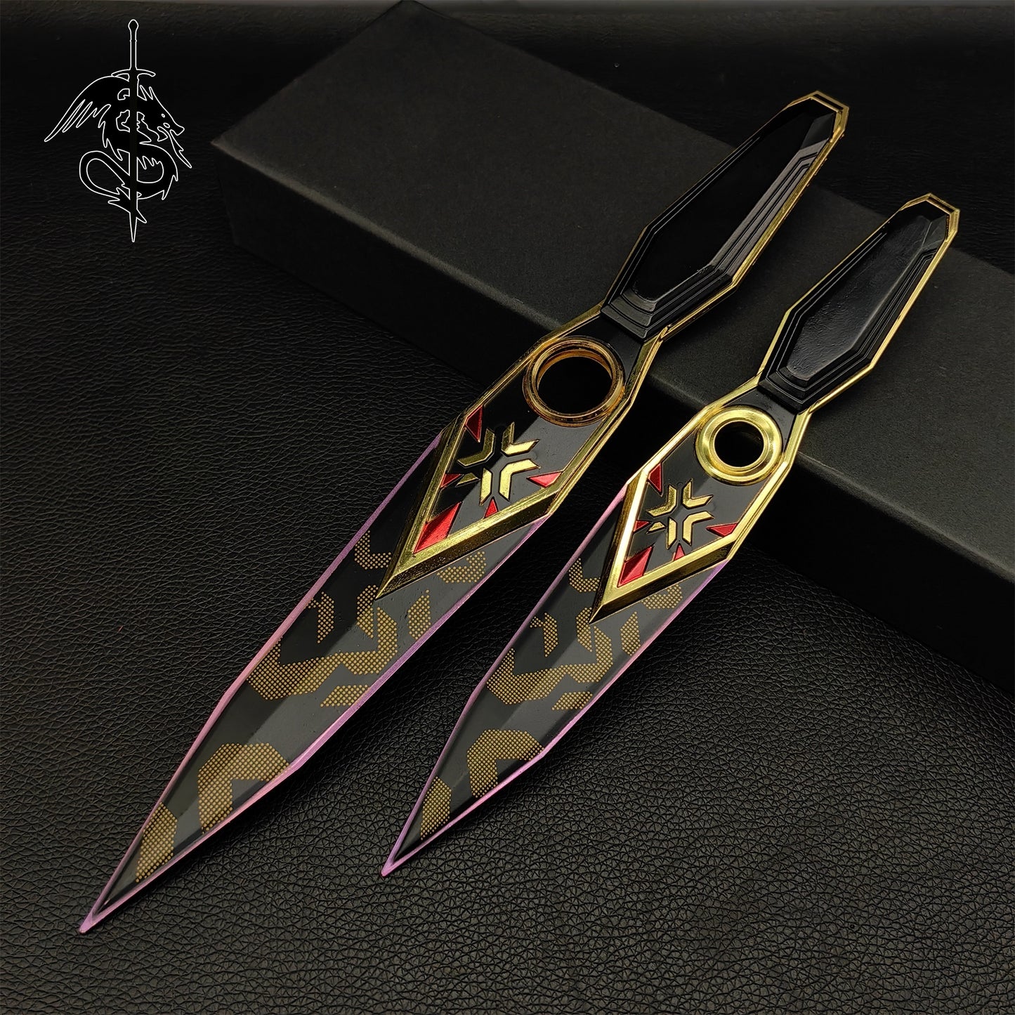 Champions 2023 Kunai 11'' 8.7'' Replicas 2 In 1 Pack