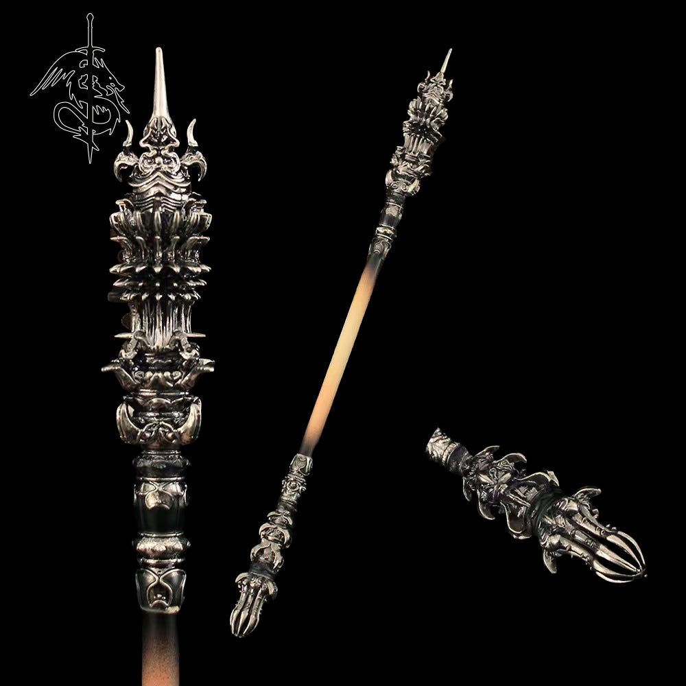 Black Myth :Wukong Chitin Stick Bar 8.7'' Metal Replica