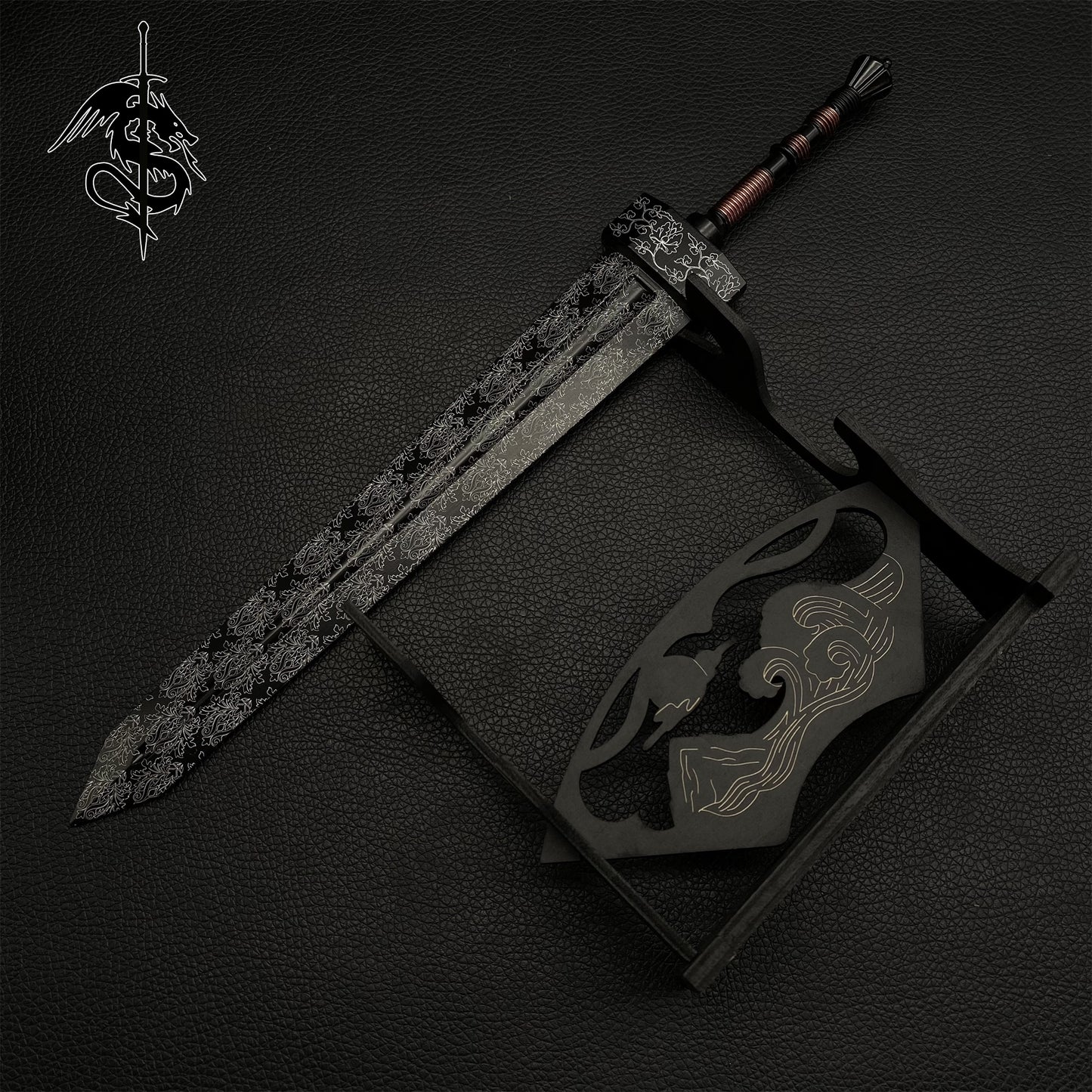 ER Black Classical Greatsword 11.8'' Metal Replica