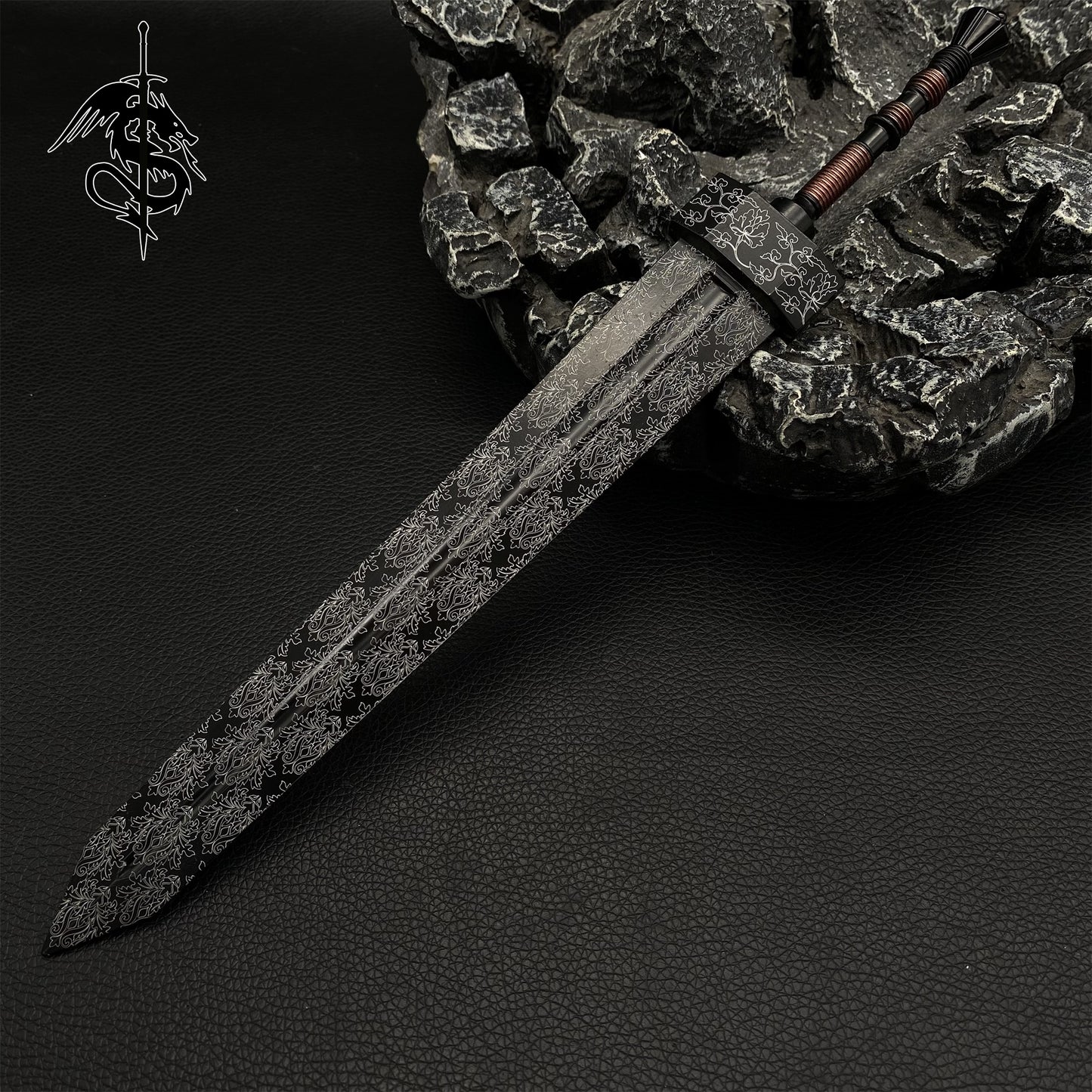 ER Black Classical Greatsword 11.8'' Metal Replica