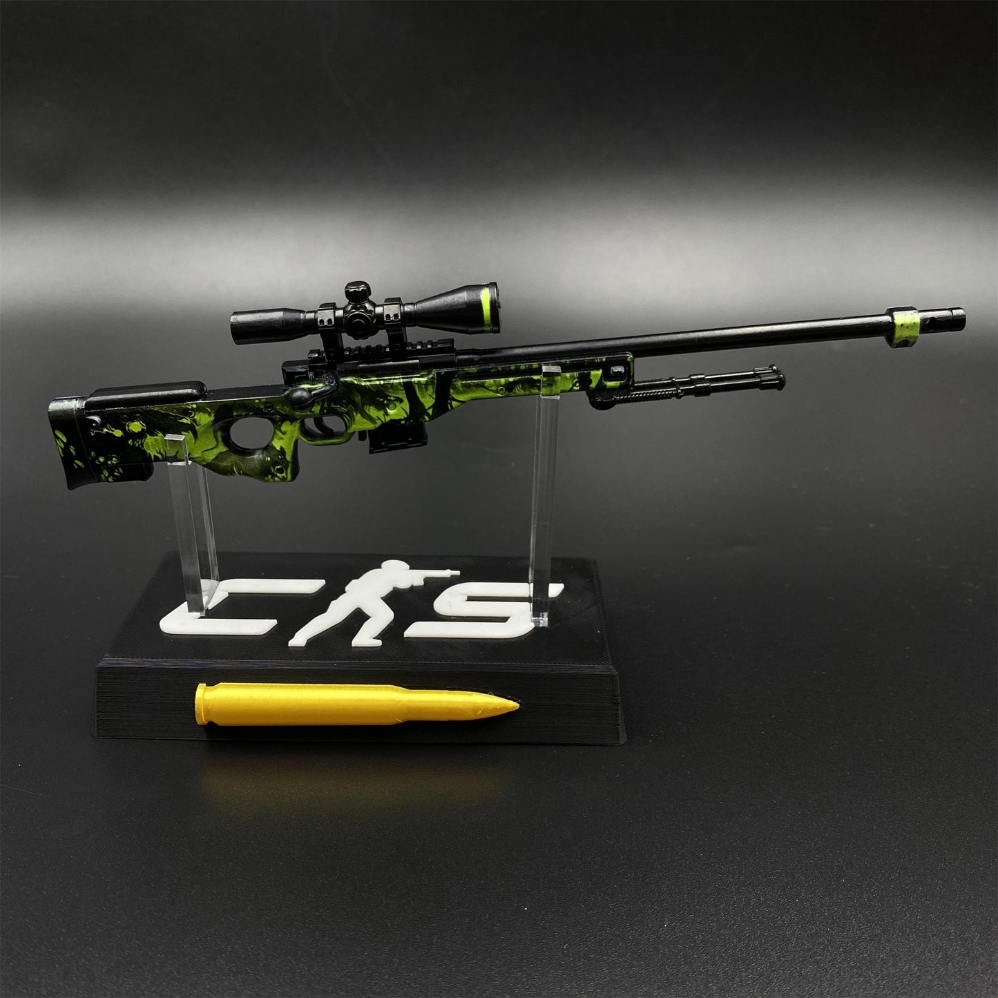 Hot Game CS2 Containment Breach AWP Metal Replica Game Prop Collectible