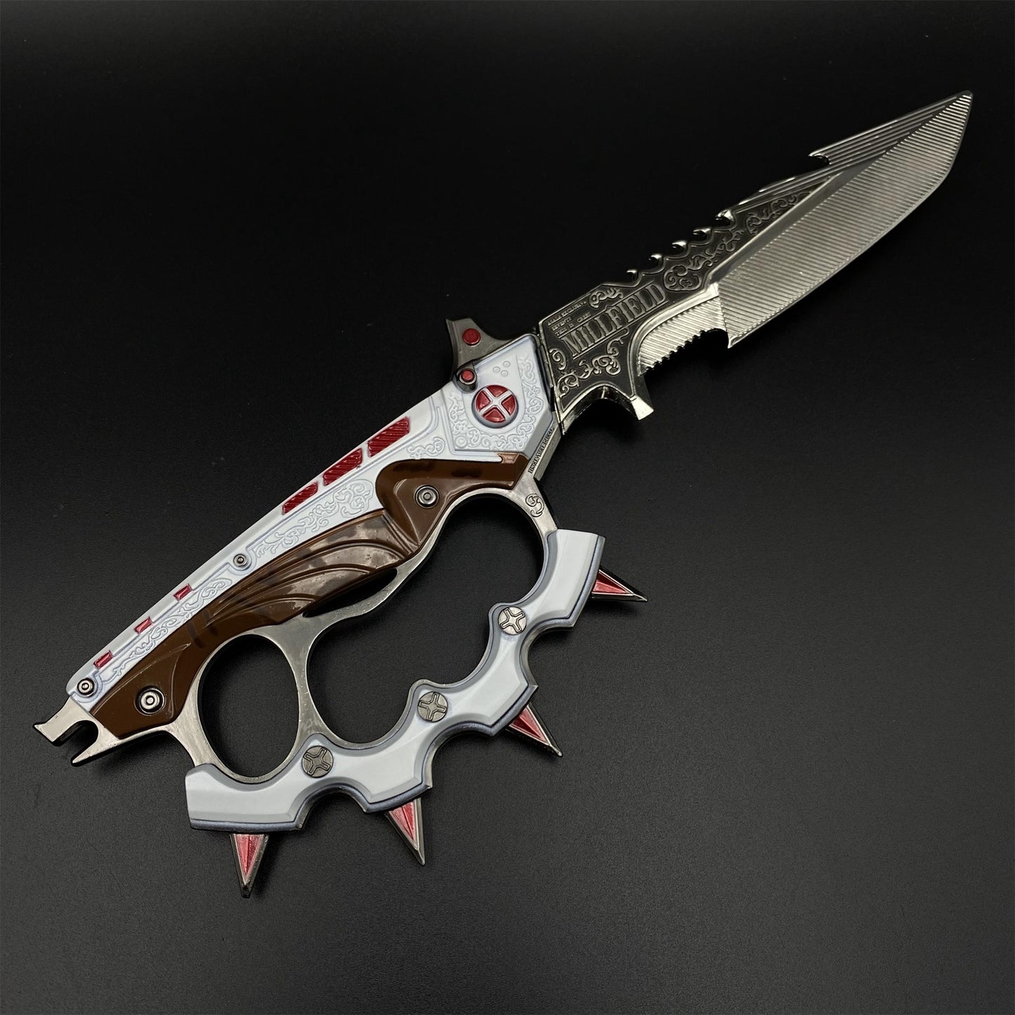 Delta Force Creed Knife Metal Blunt Blade Replica - Life Size Collectible Prop