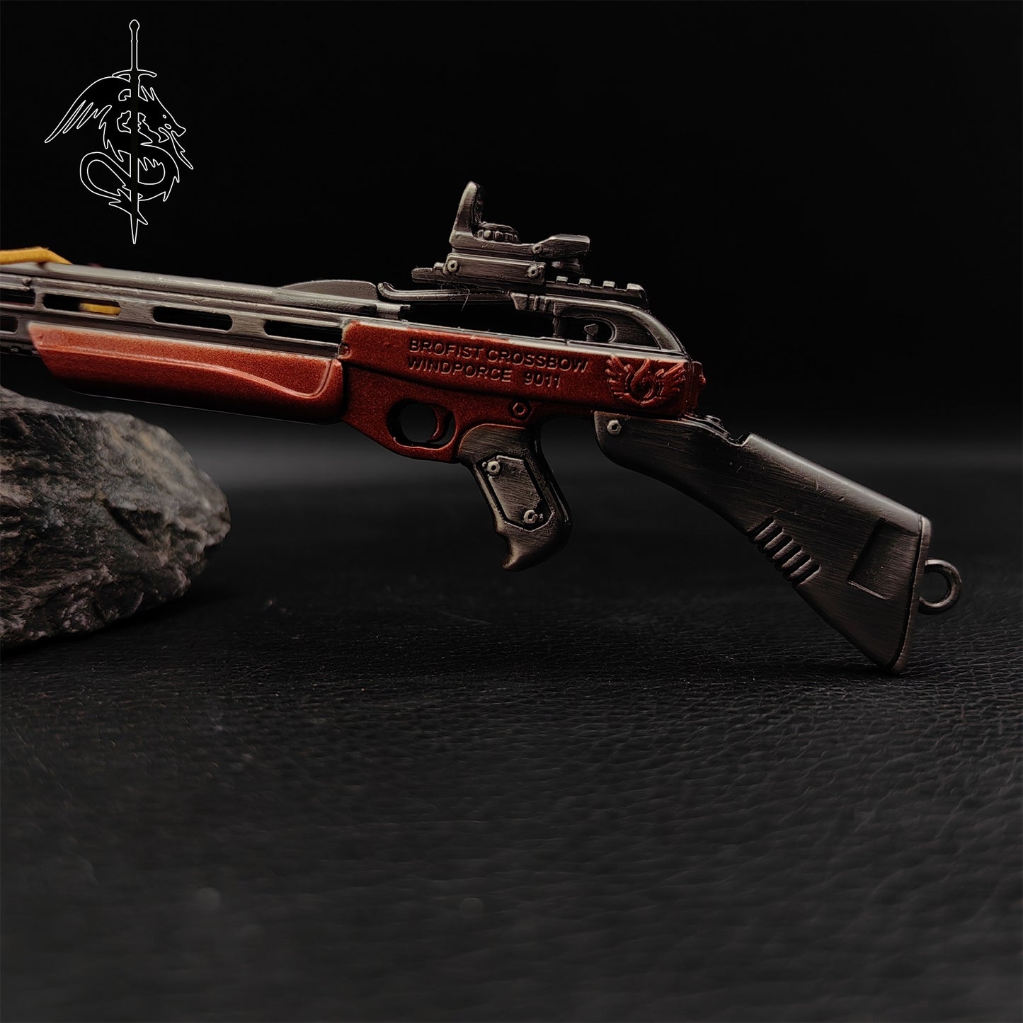 Metal Mini Crossbow Miniature No Attack Power Bow