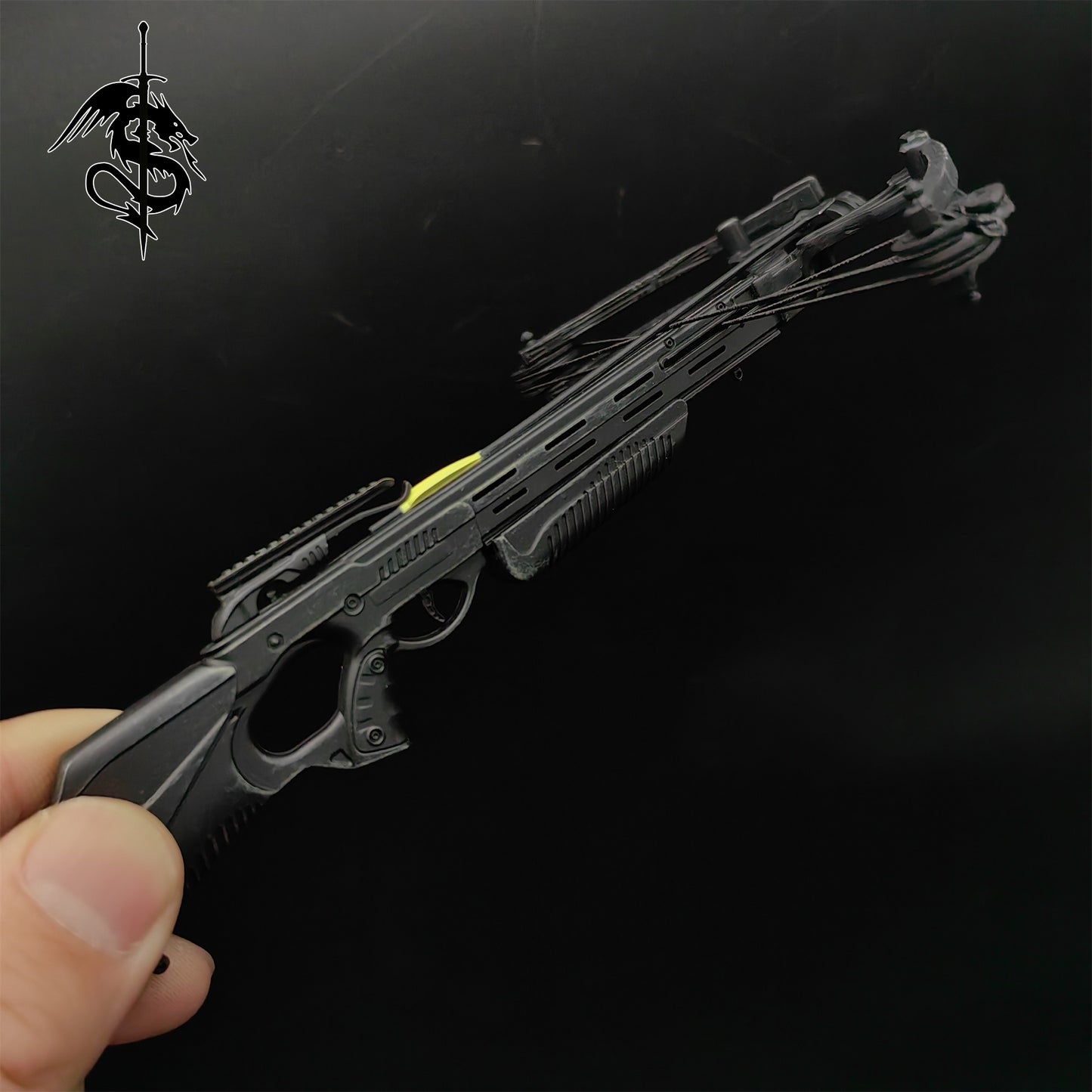 One-Sixth Crossbow Miniature Tiny Crossbow Mini-Scale Figure Bow